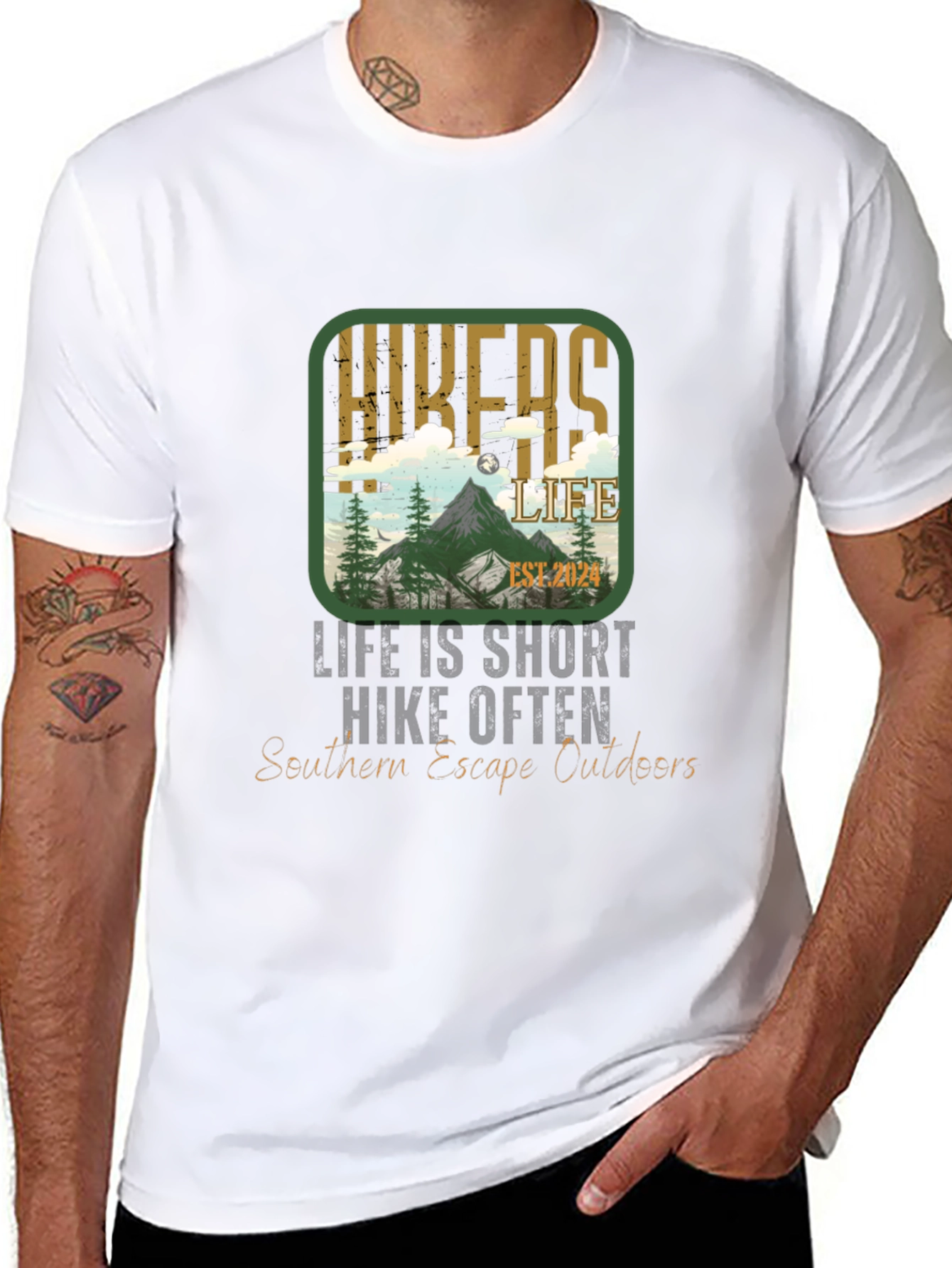 Hikers Life T-Shirt: Southern Escape Outdoors