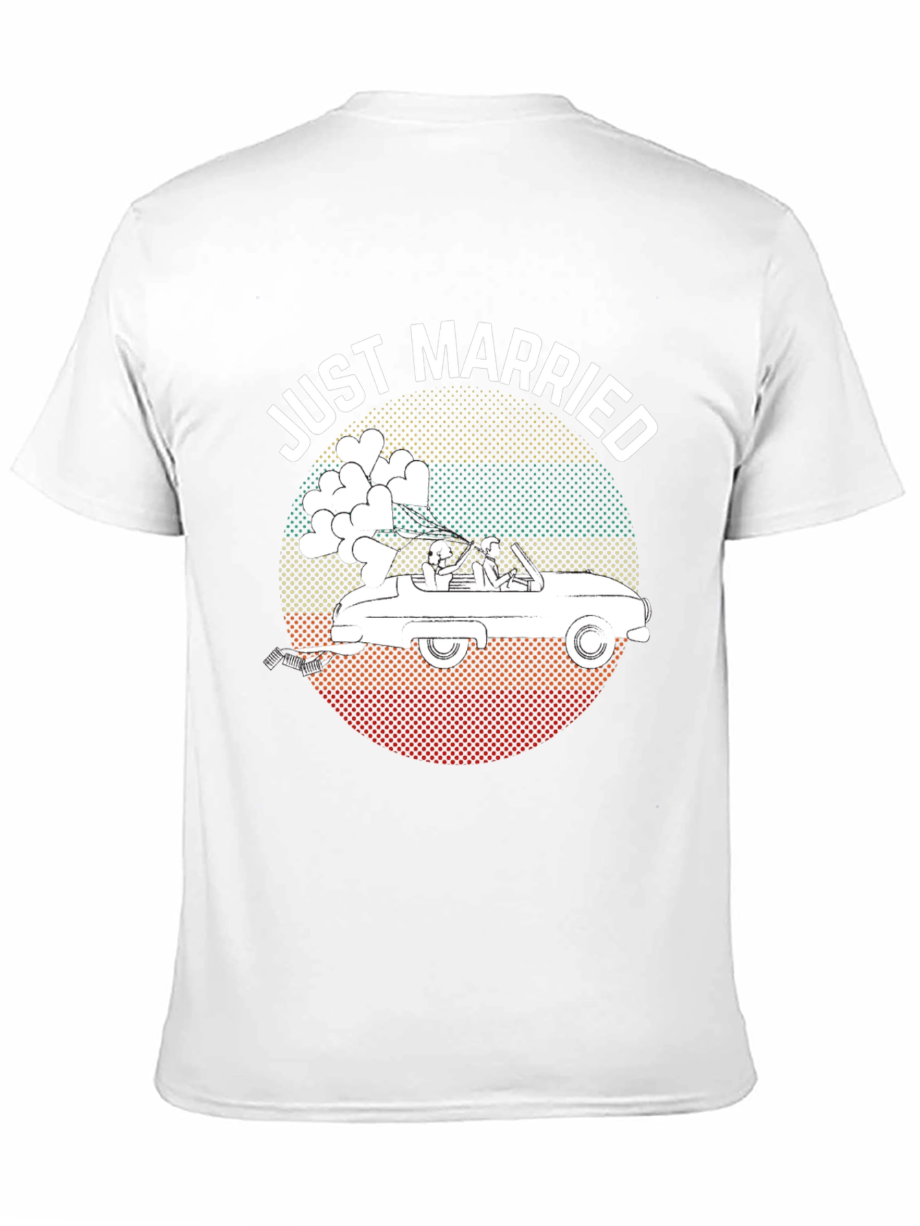 Just Married Graphic Tee
