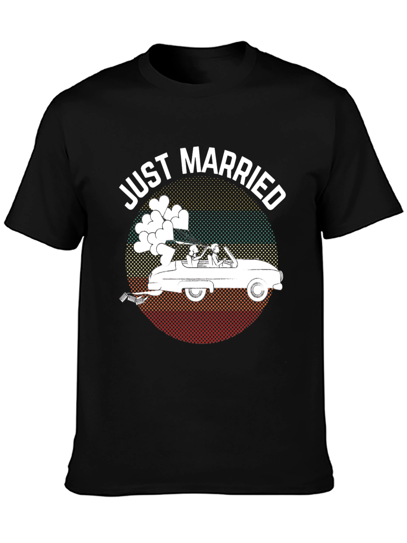 Just Married Graphic Tee