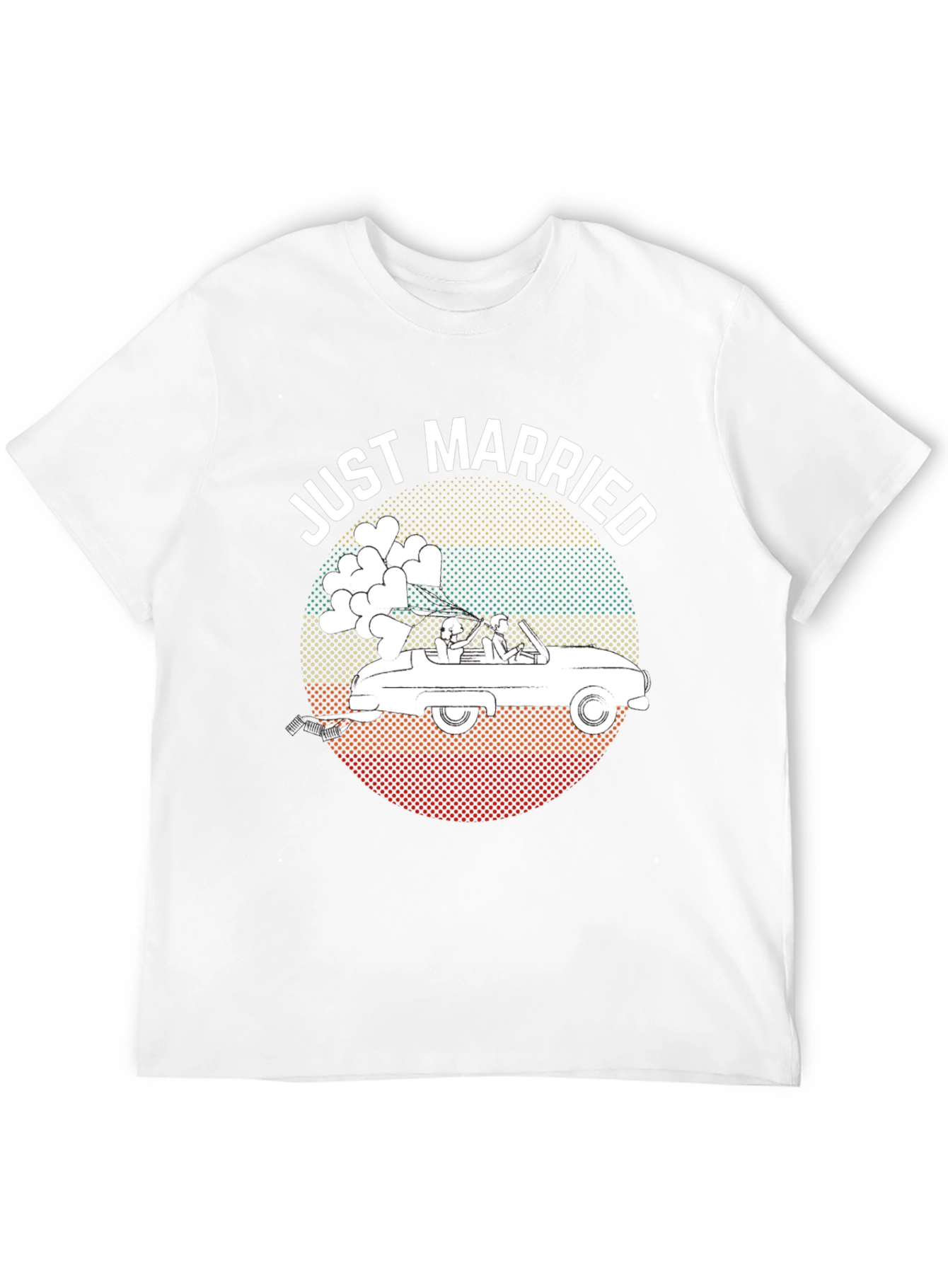 Just Married Graphic Tee