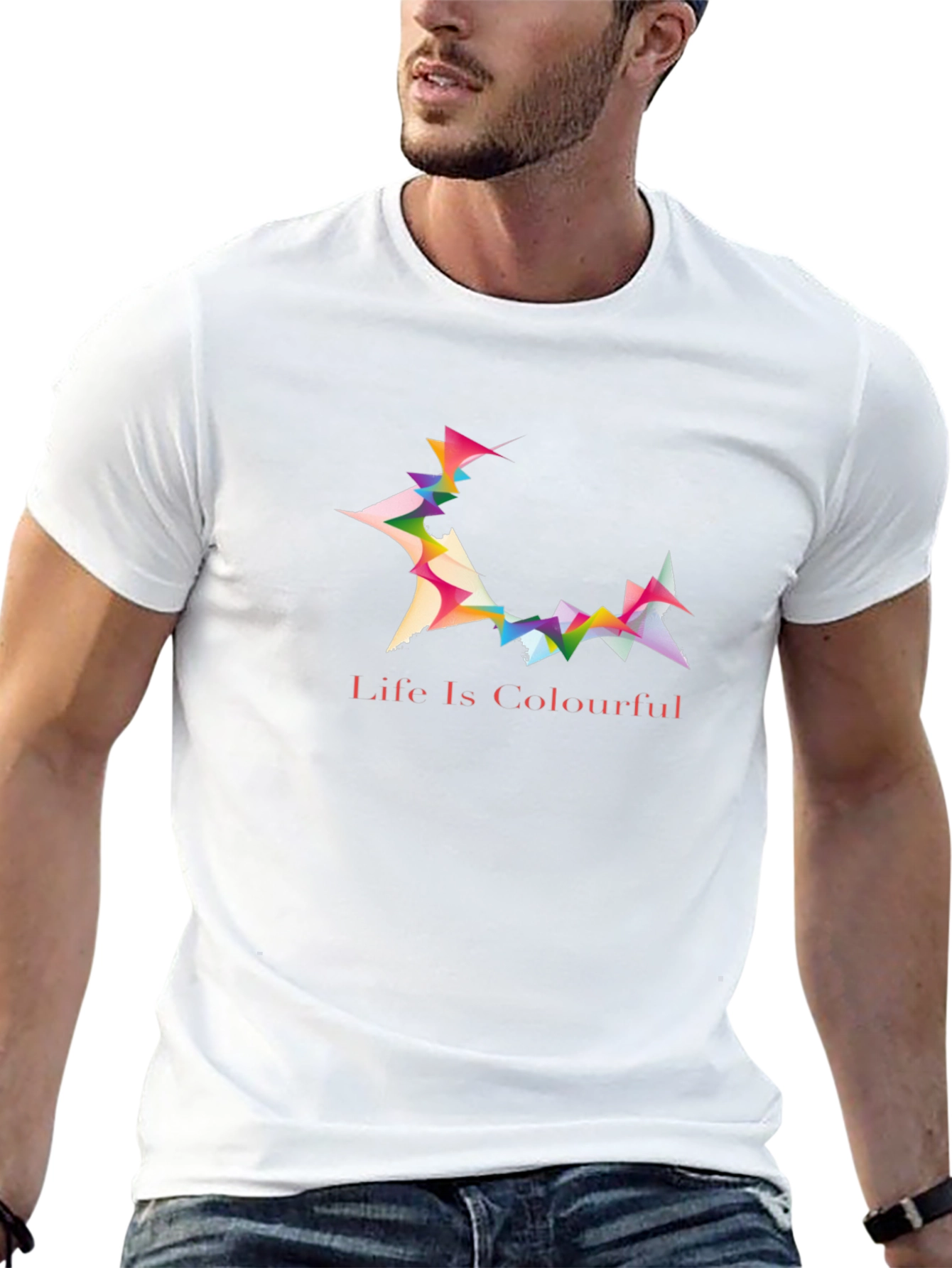 Colorful Life Graphic Tee