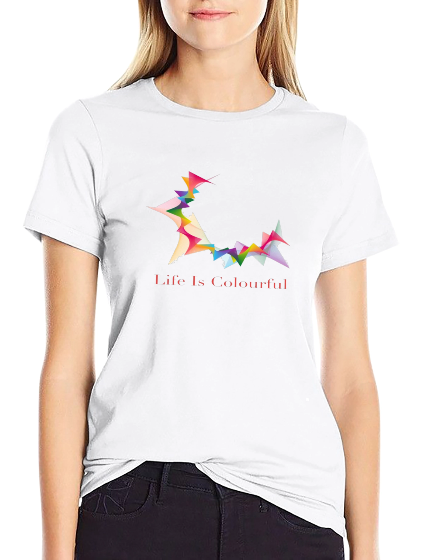 Colorful Life Graphic Tee