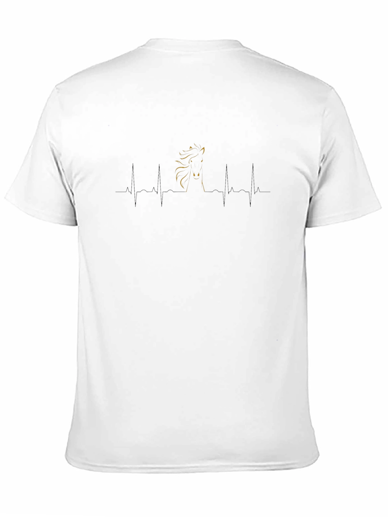 Horse Lovers Heartbeat Tee - Stylish & Unique