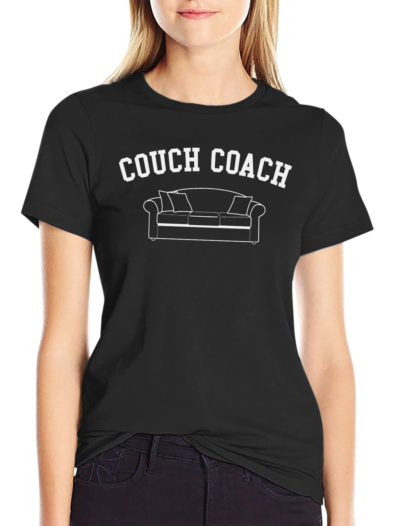 Couch Coach Graphic T-Shirt