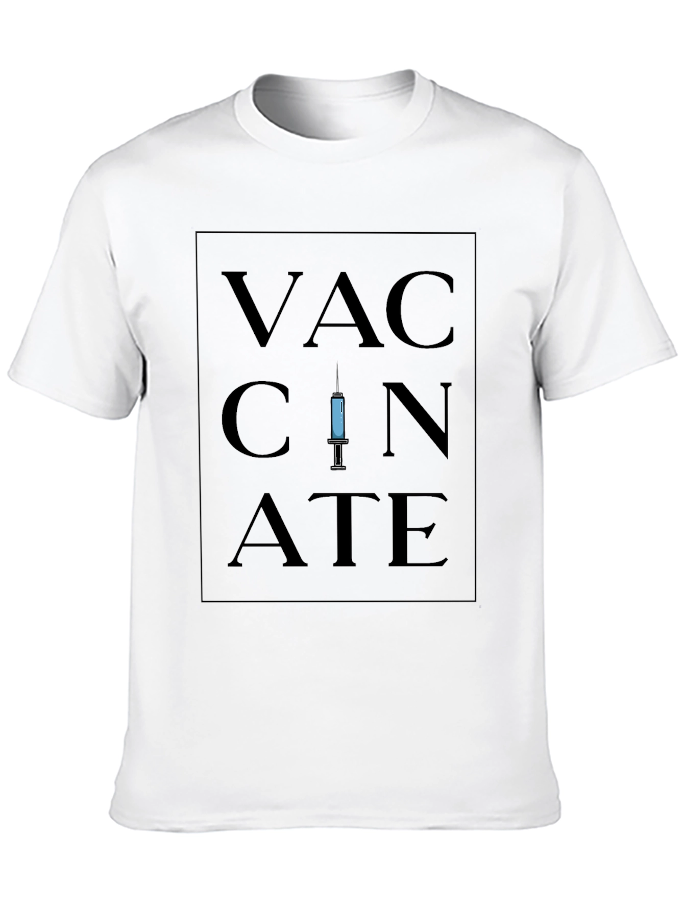 Vaccinate T-Shirt - Spread Awareness with Style