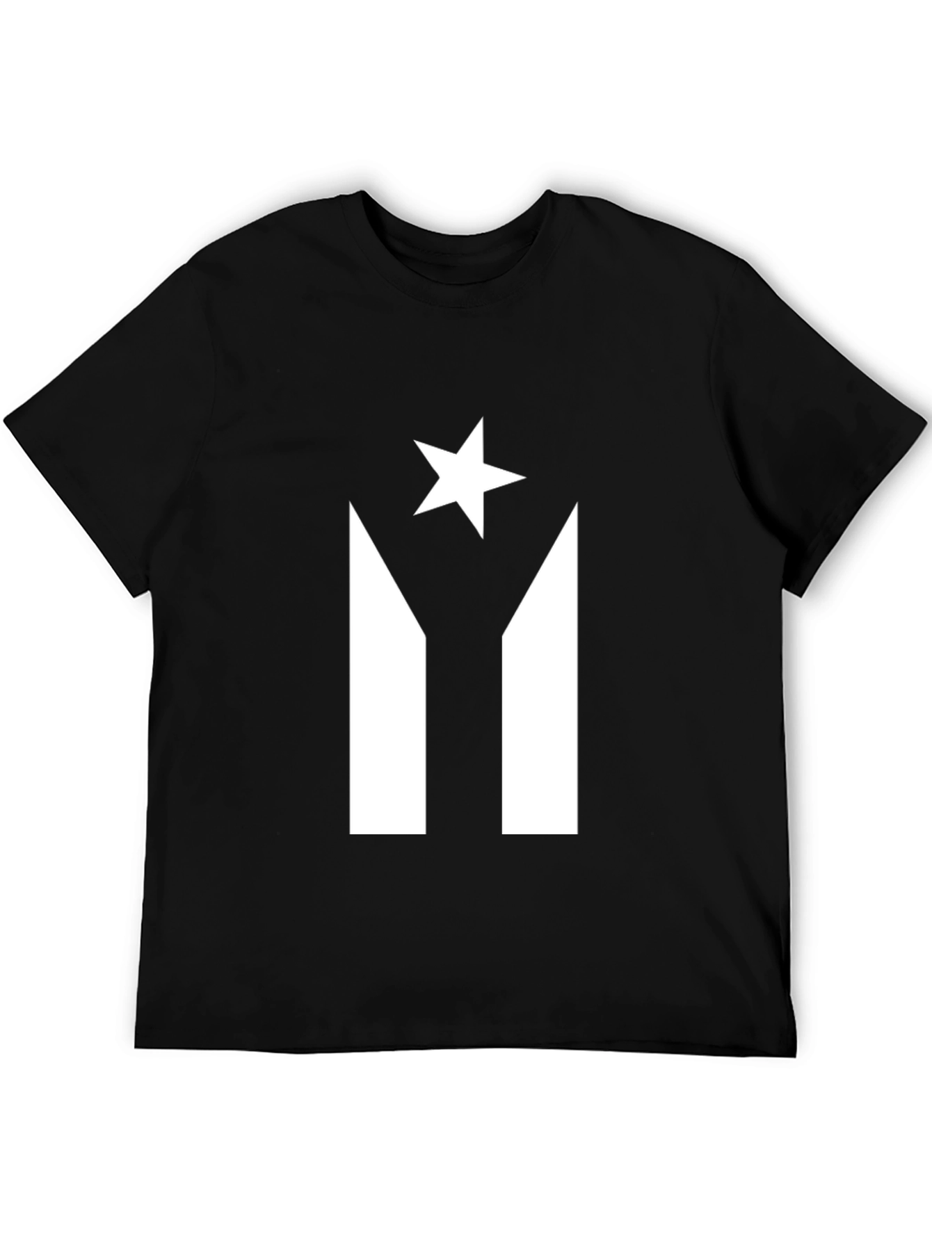 Puerto Rico Flag T-Shirt Pride Tee Black