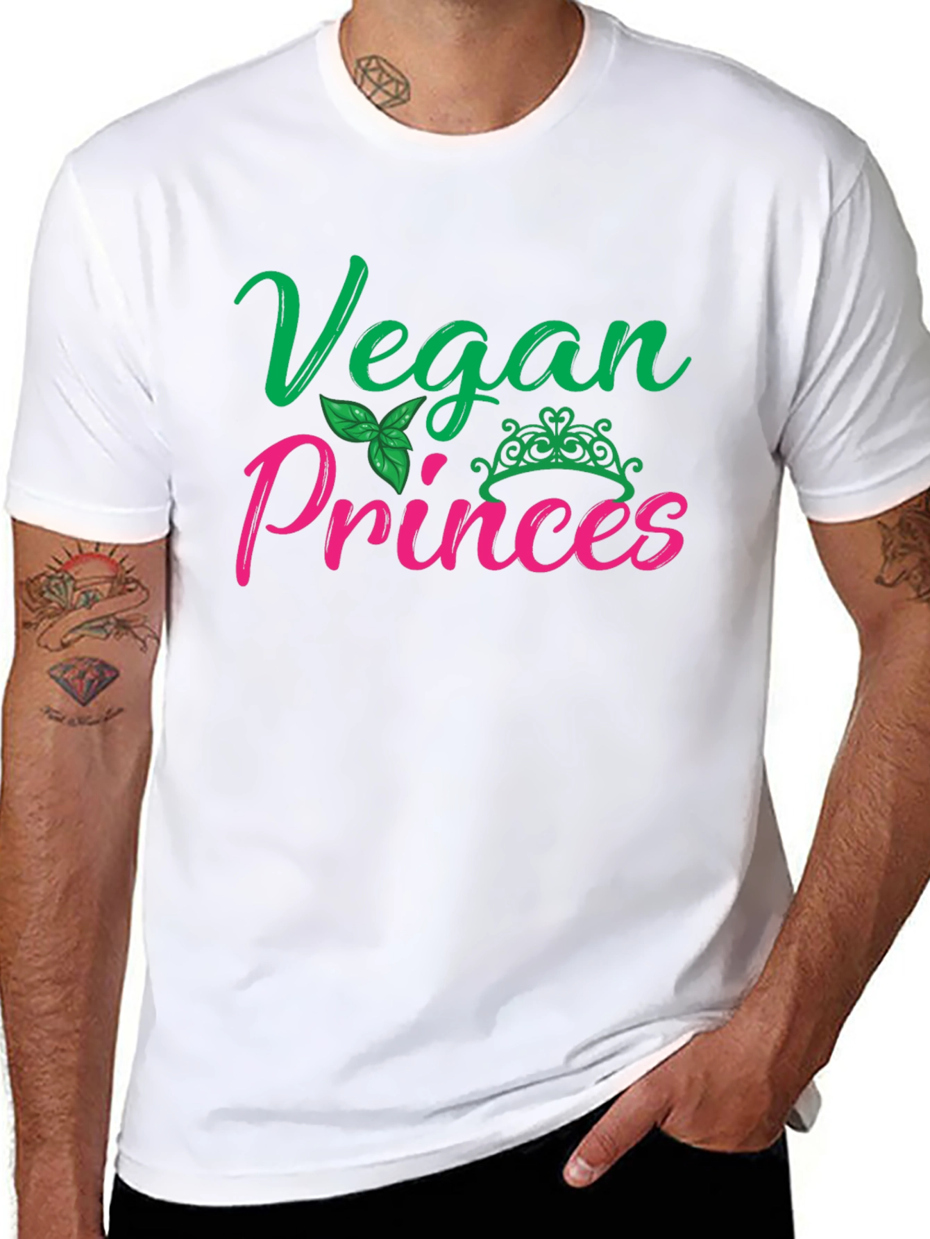 Vegan Princess Graphic T-Shirt