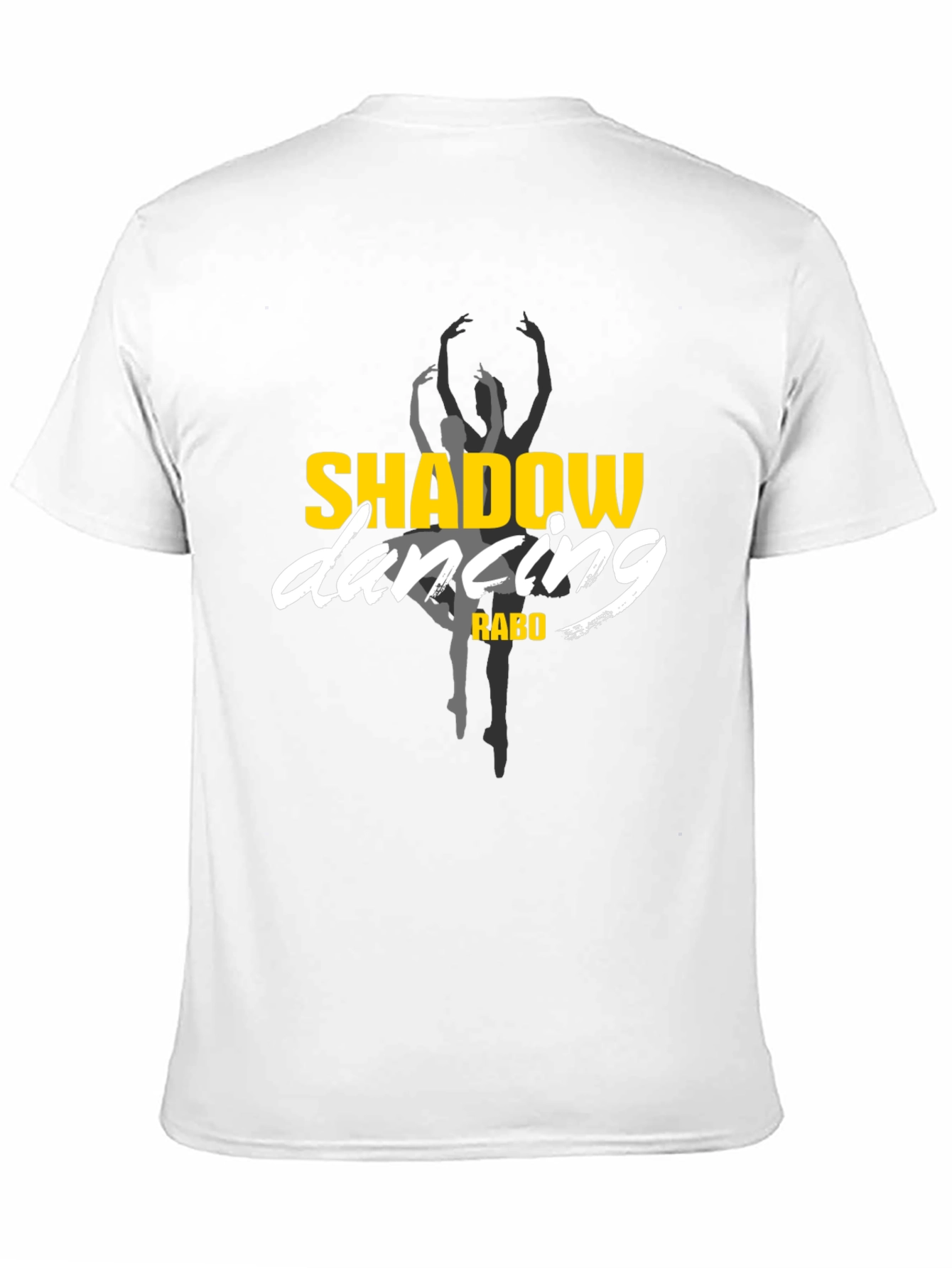 Shadow Dancing Black Graphic Tee