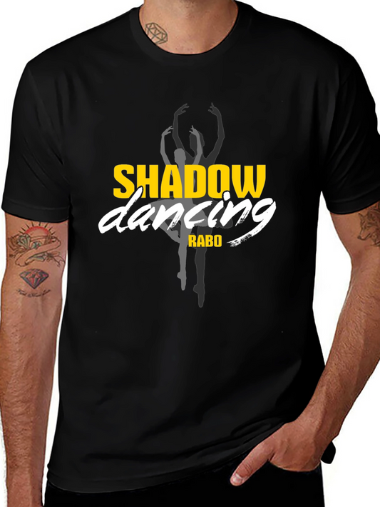 Shadow Dancing Black Graphic Tee