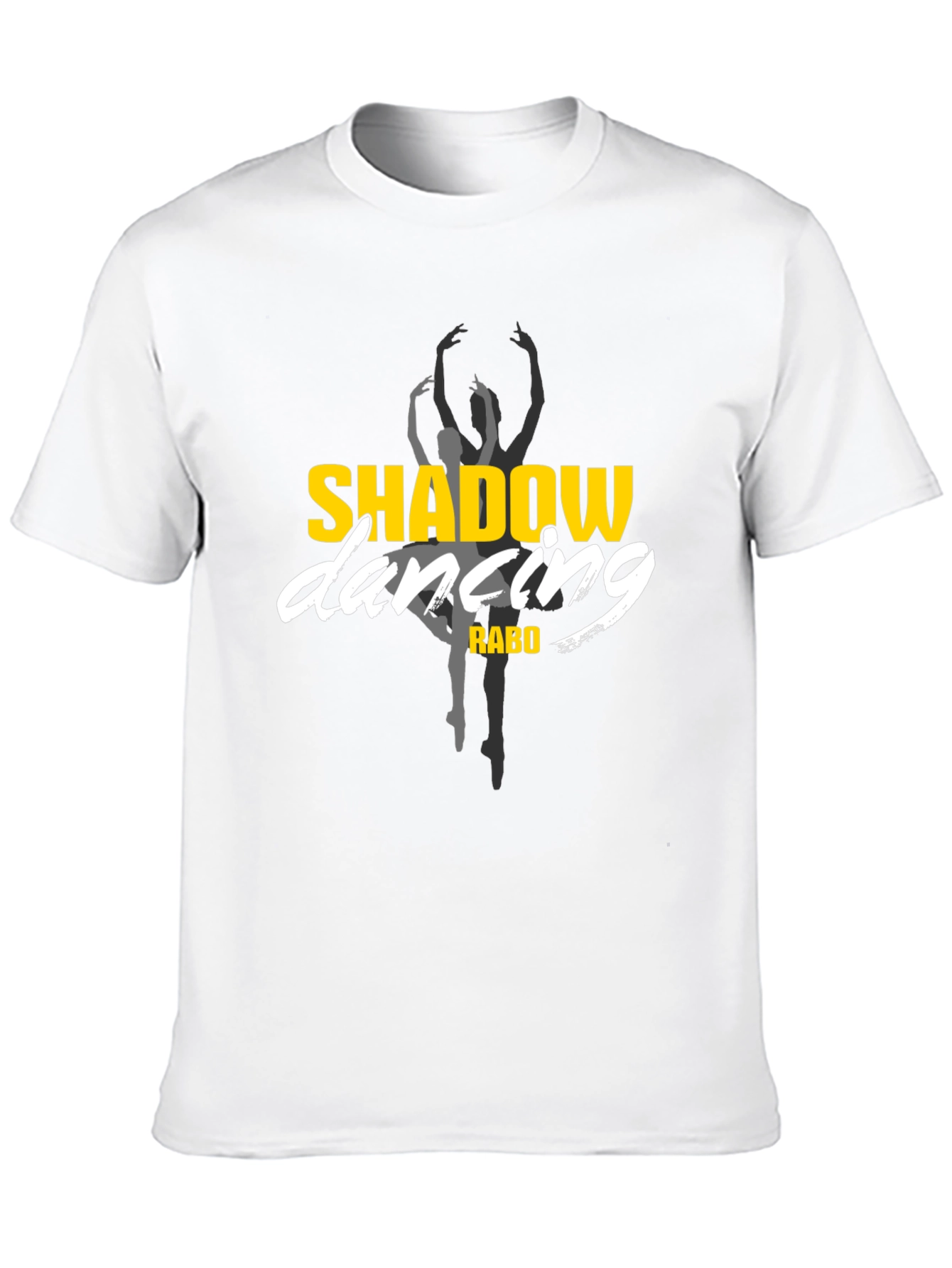 Shadow Dancing Black Graphic Tee