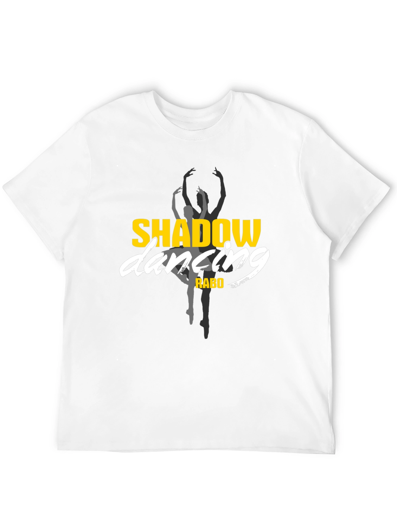 Shadow Dancing Black Graphic Tee