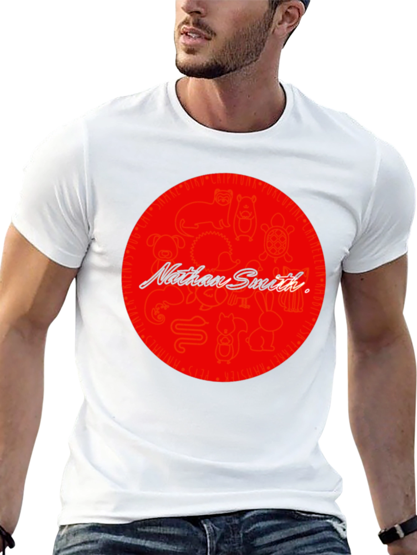 Fun Pets Graphic Black T-Shirt