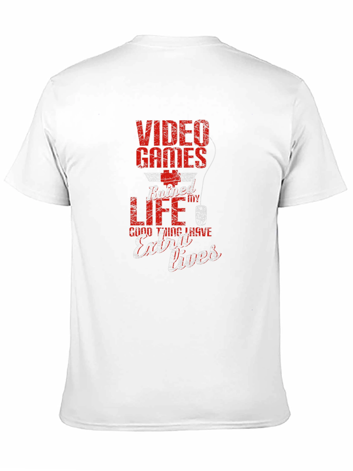 Video Games Ruined My Life T-Shirt - Gamer Tee