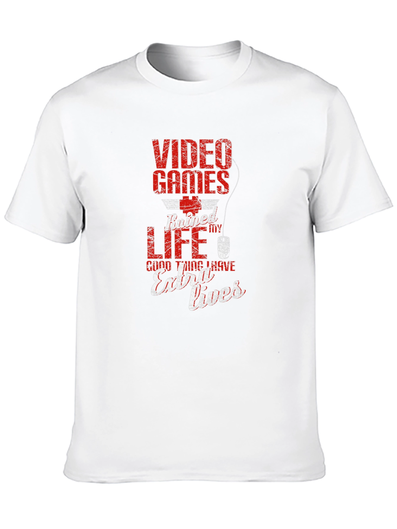 Video Games Ruined My Life T-Shirt - Gamer Tee