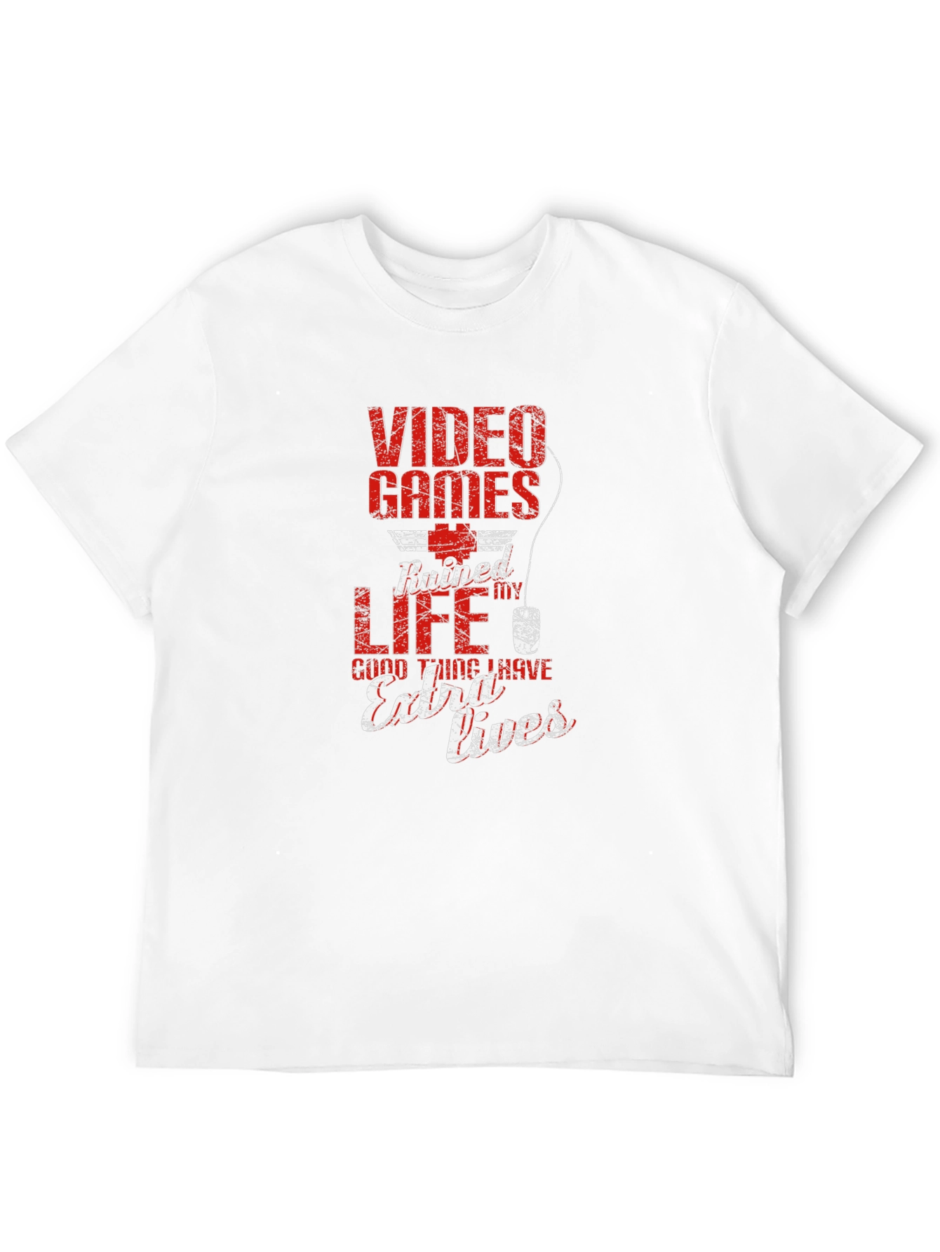 Video Games Ruined My Life T-Shirt - Gamer Tee