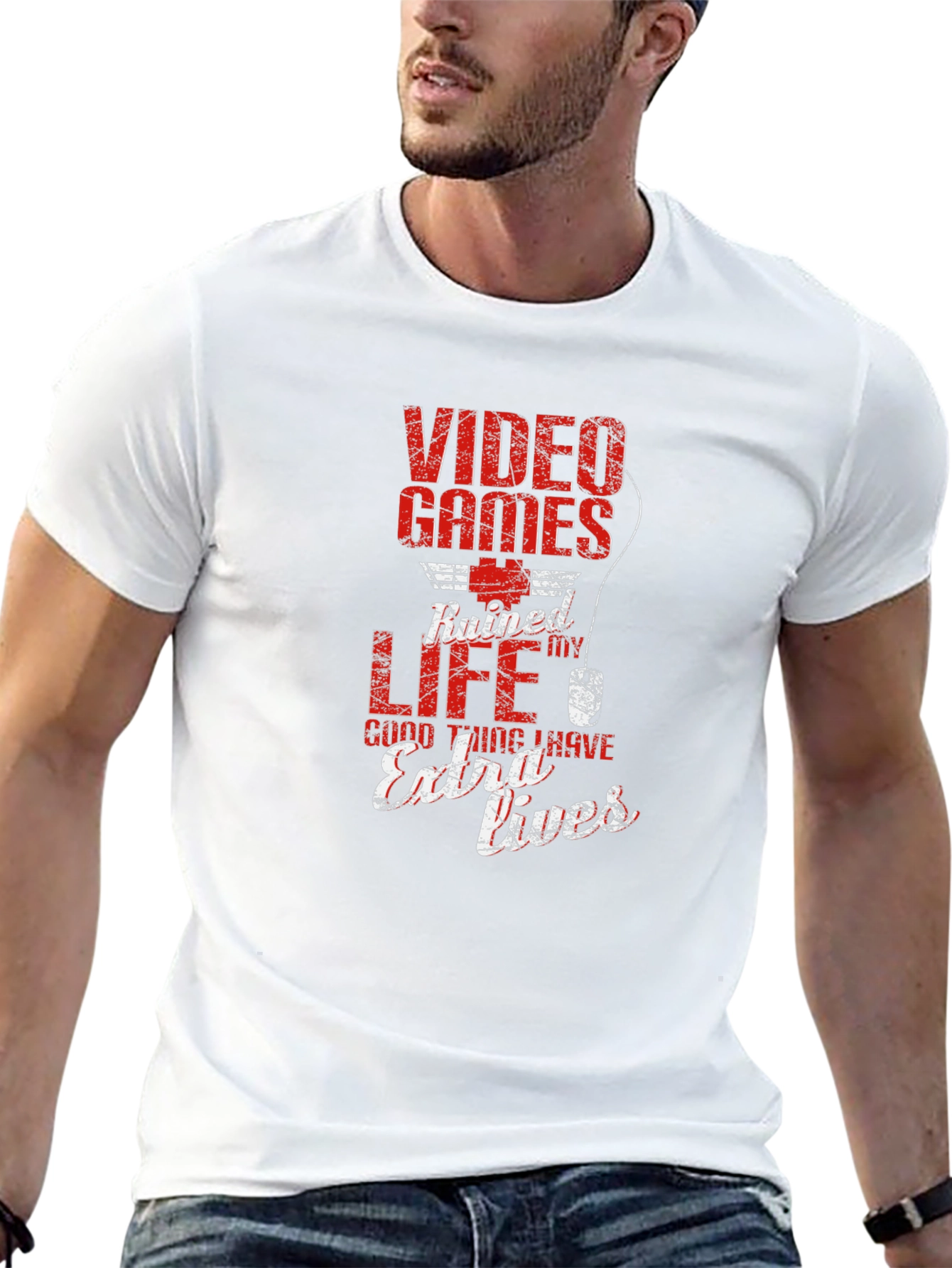 Video Games Ruined My Life T-Shirt - Gamer Tee