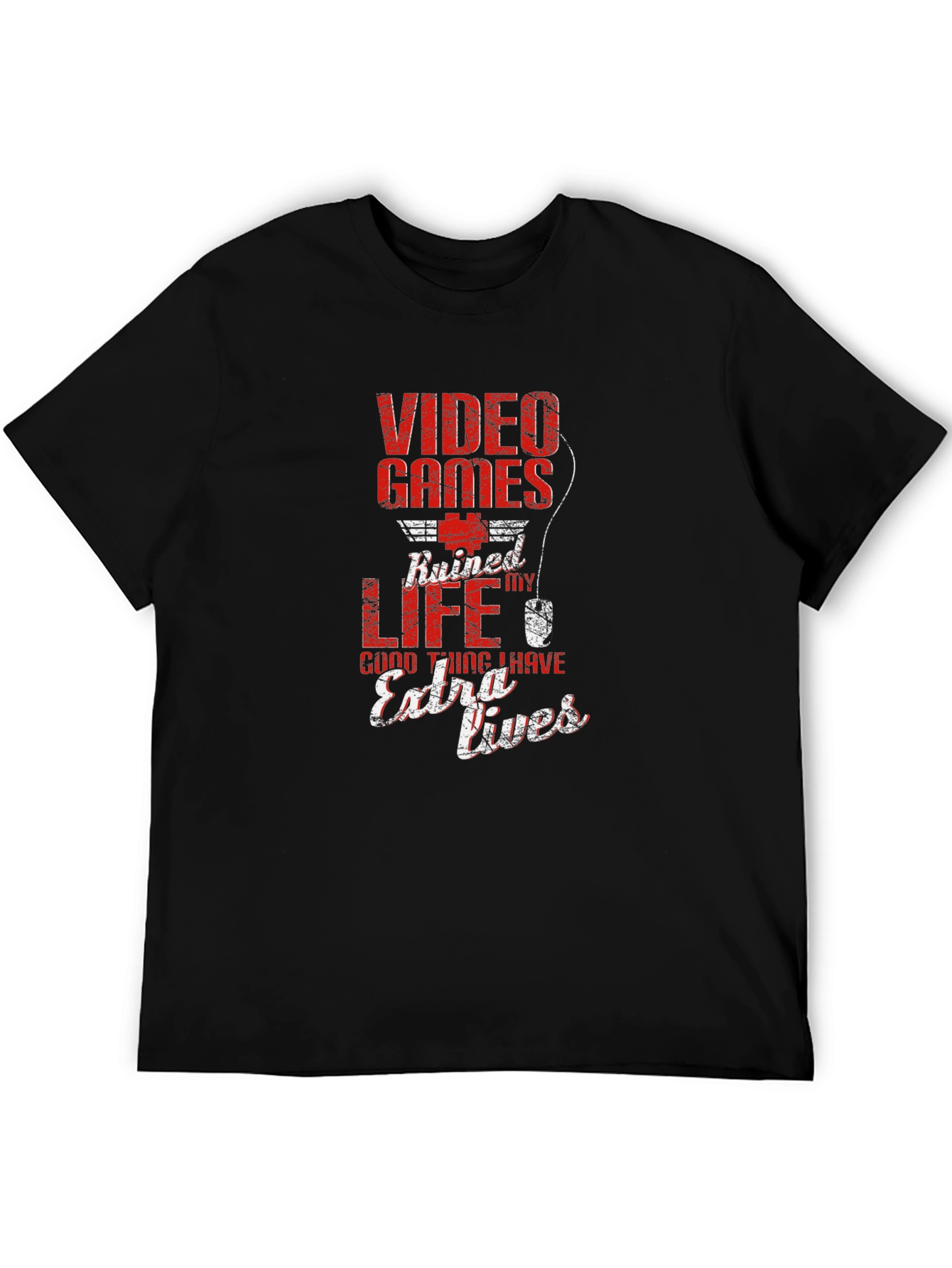 Video Games Ruined My Life T-Shirt - Gamer Tee