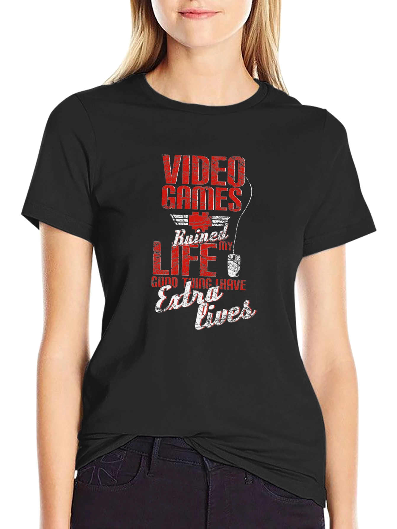 Video Games Ruined My Life T-Shirt - Gamer Tee