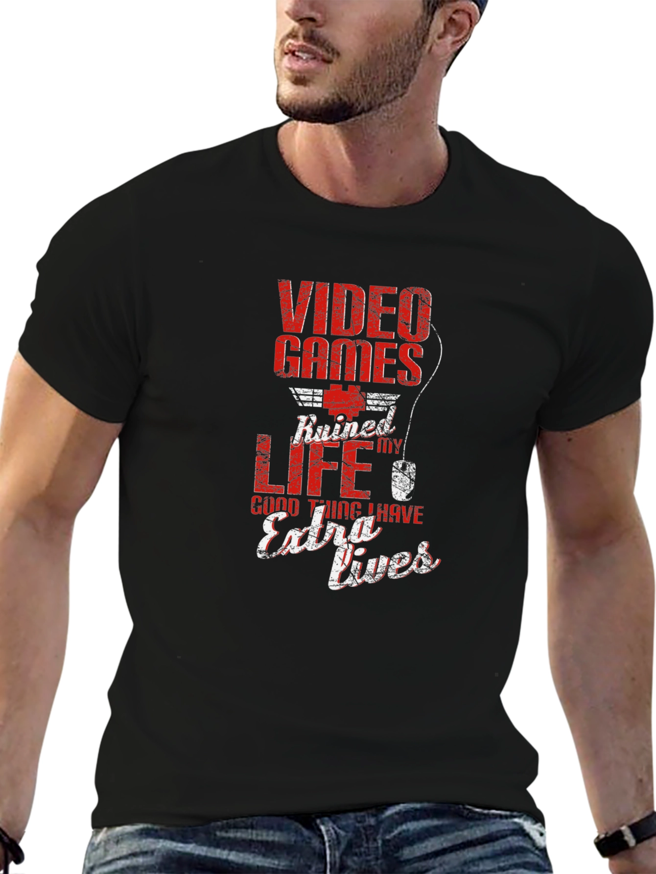 Video Games Ruined My Life T-Shirt - Gamer Tee