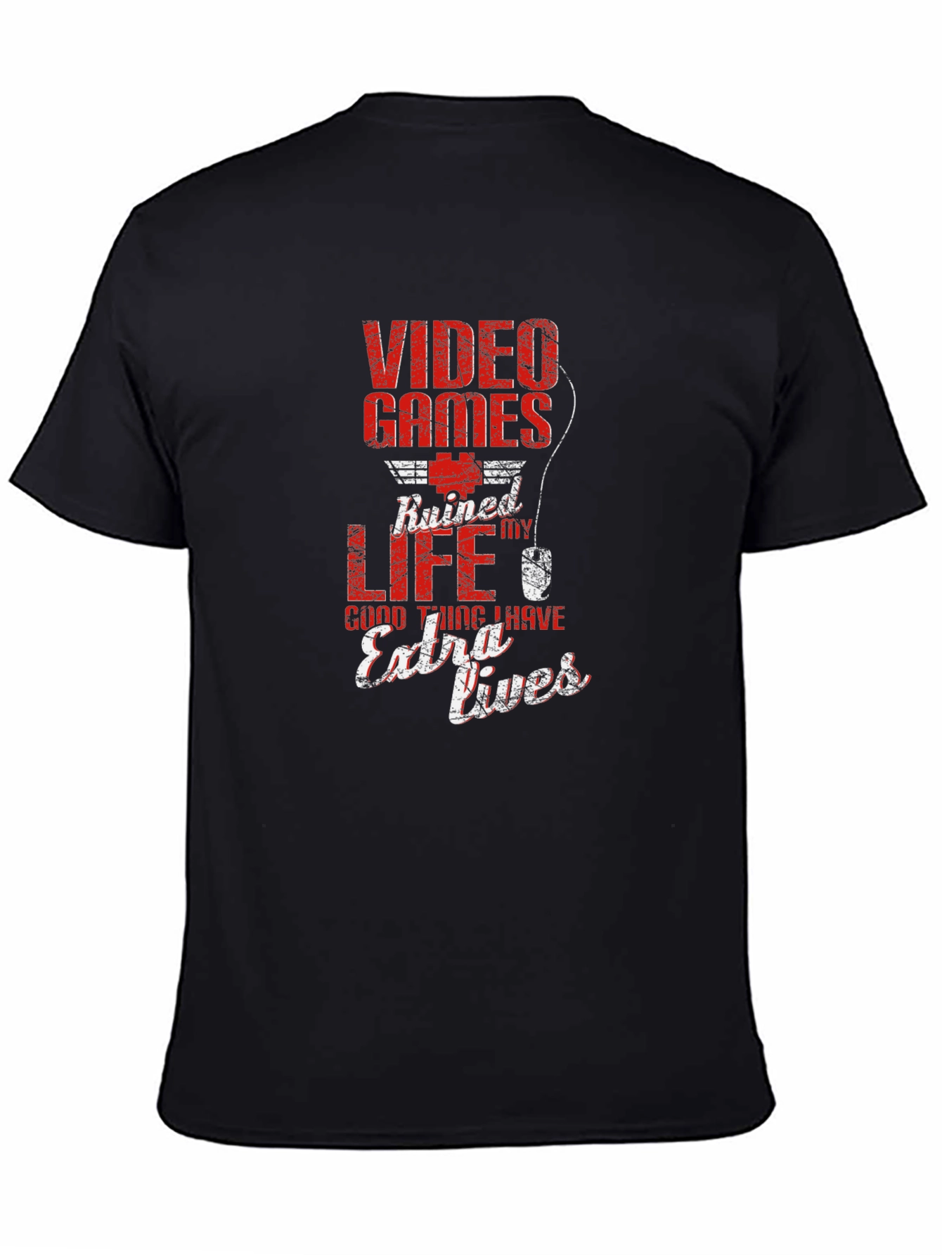 Video Games Ruined My Life T-Shirt - Gamer Tee