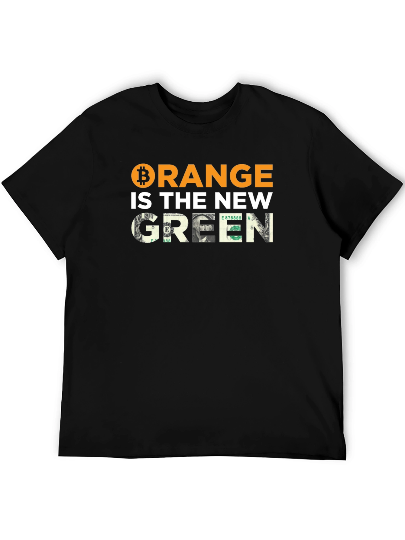 Orange is the New Green Bitcoin T-Shirt
