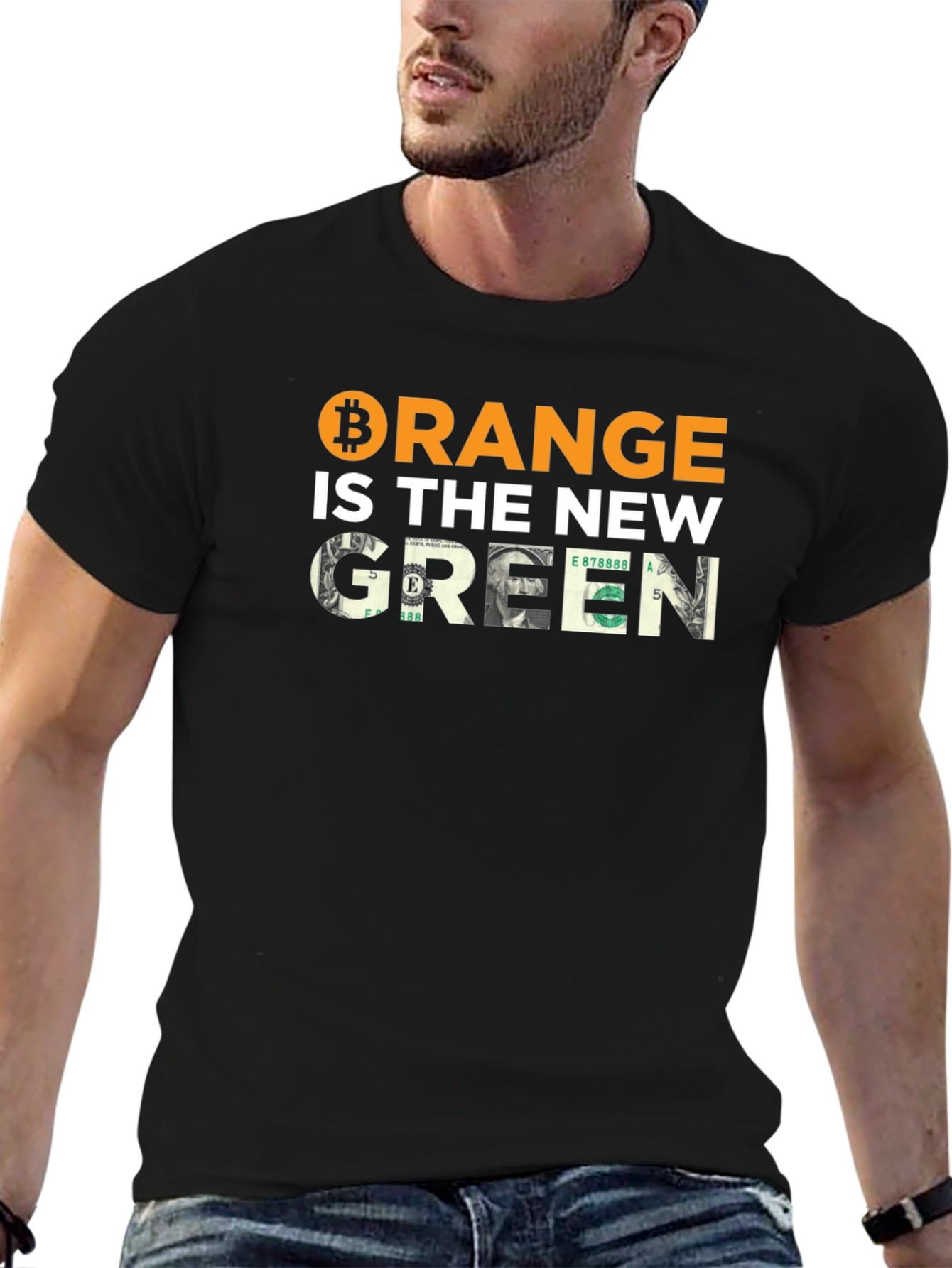 Orange is the New Green Bitcoin T-Shirt
