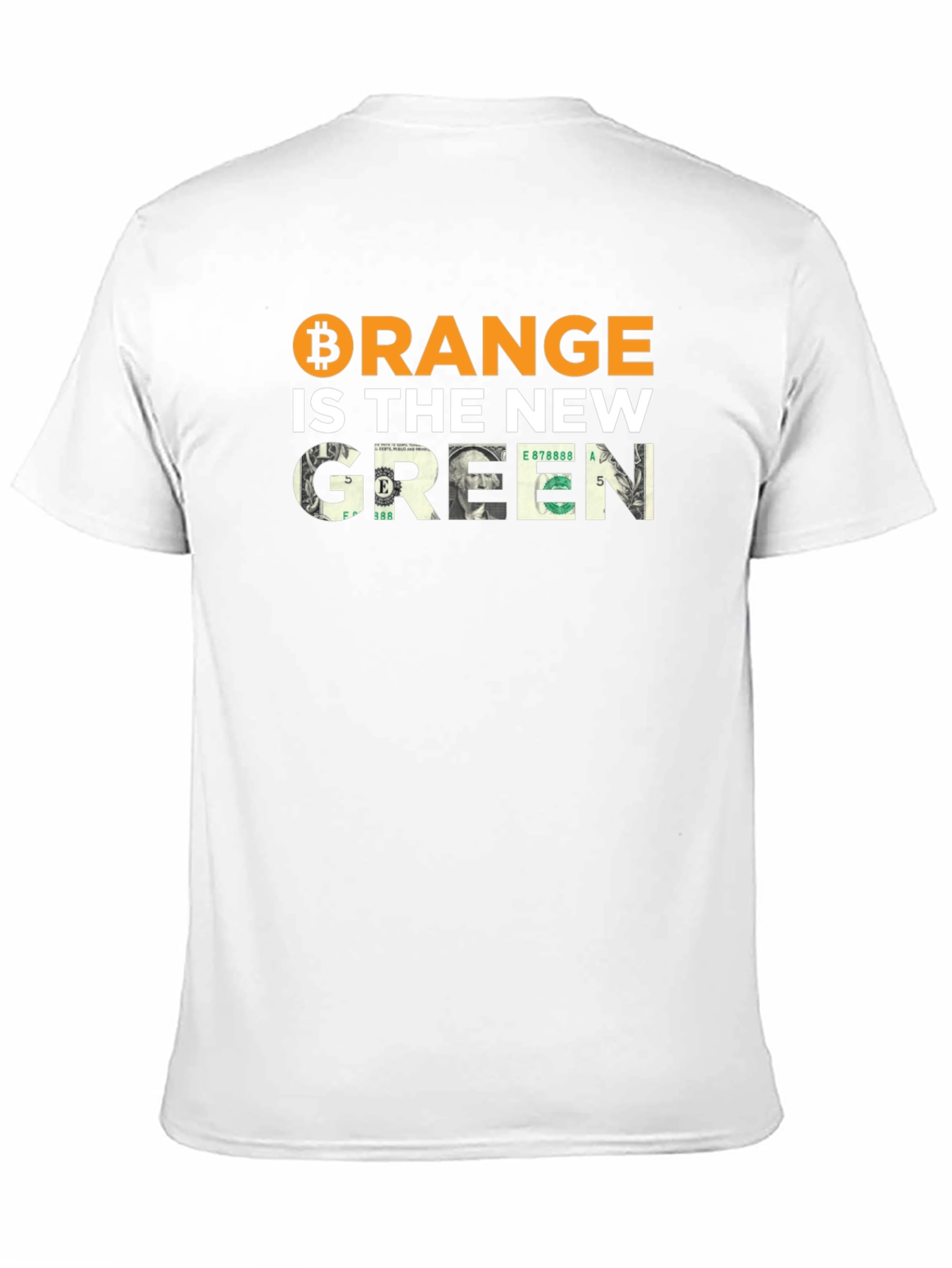 Orange is the New Green Bitcoin T-Shirt