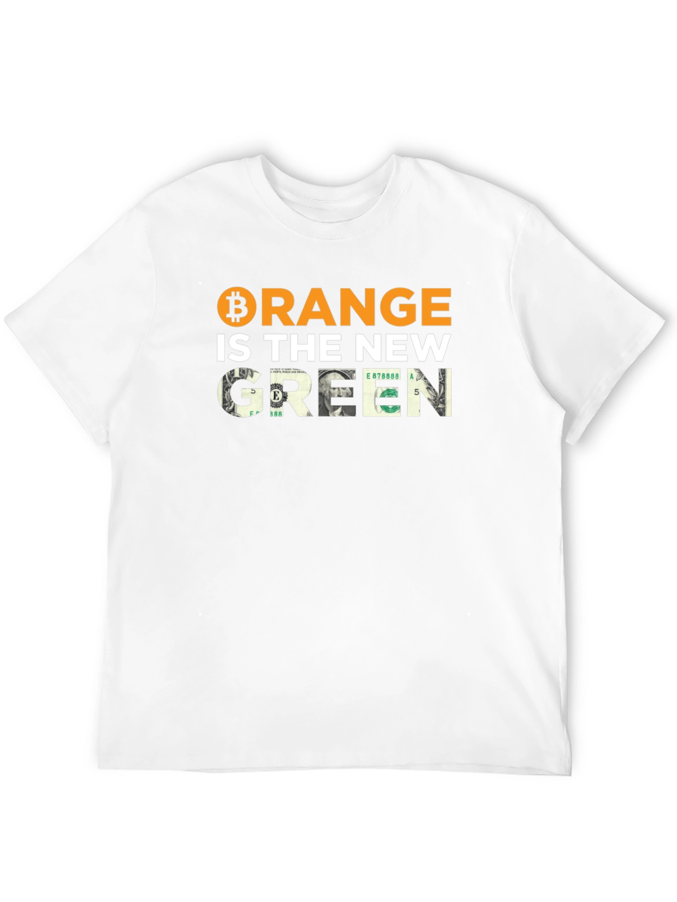 Orange is the New Green Bitcoin T-Shirt