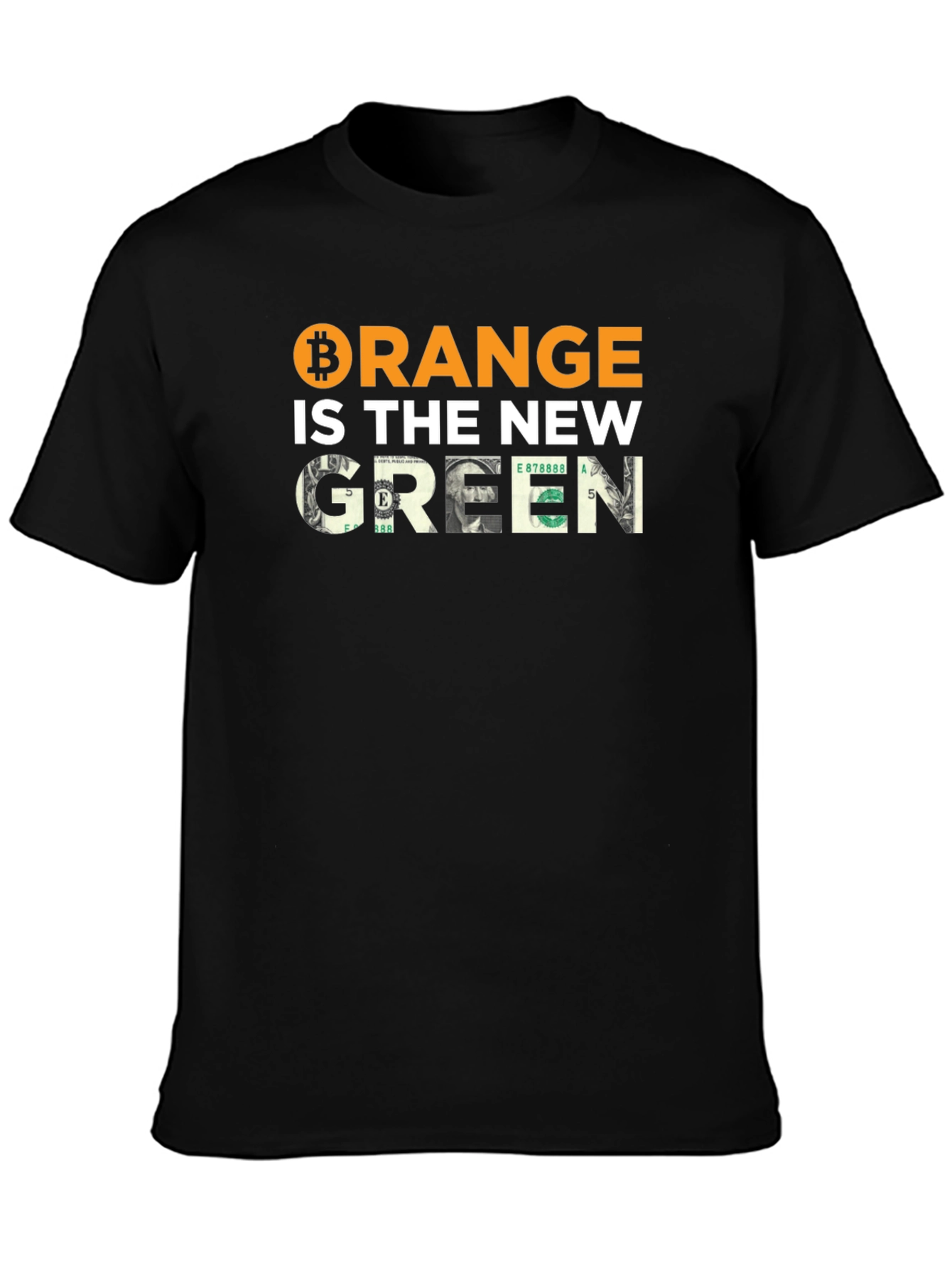Orange is the New Green Bitcoin T-Shirt