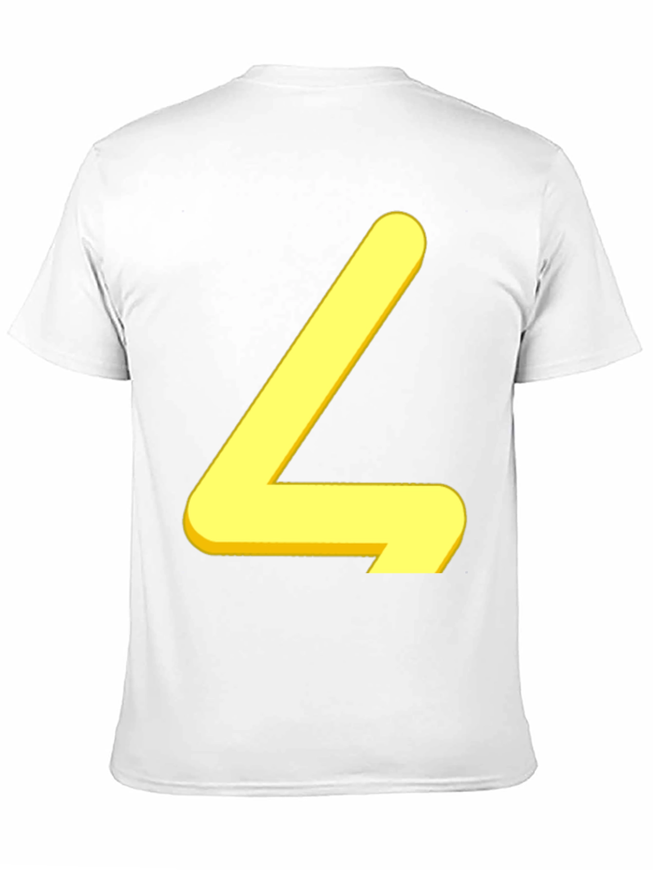 Bold Yellow Letter T-Shirt