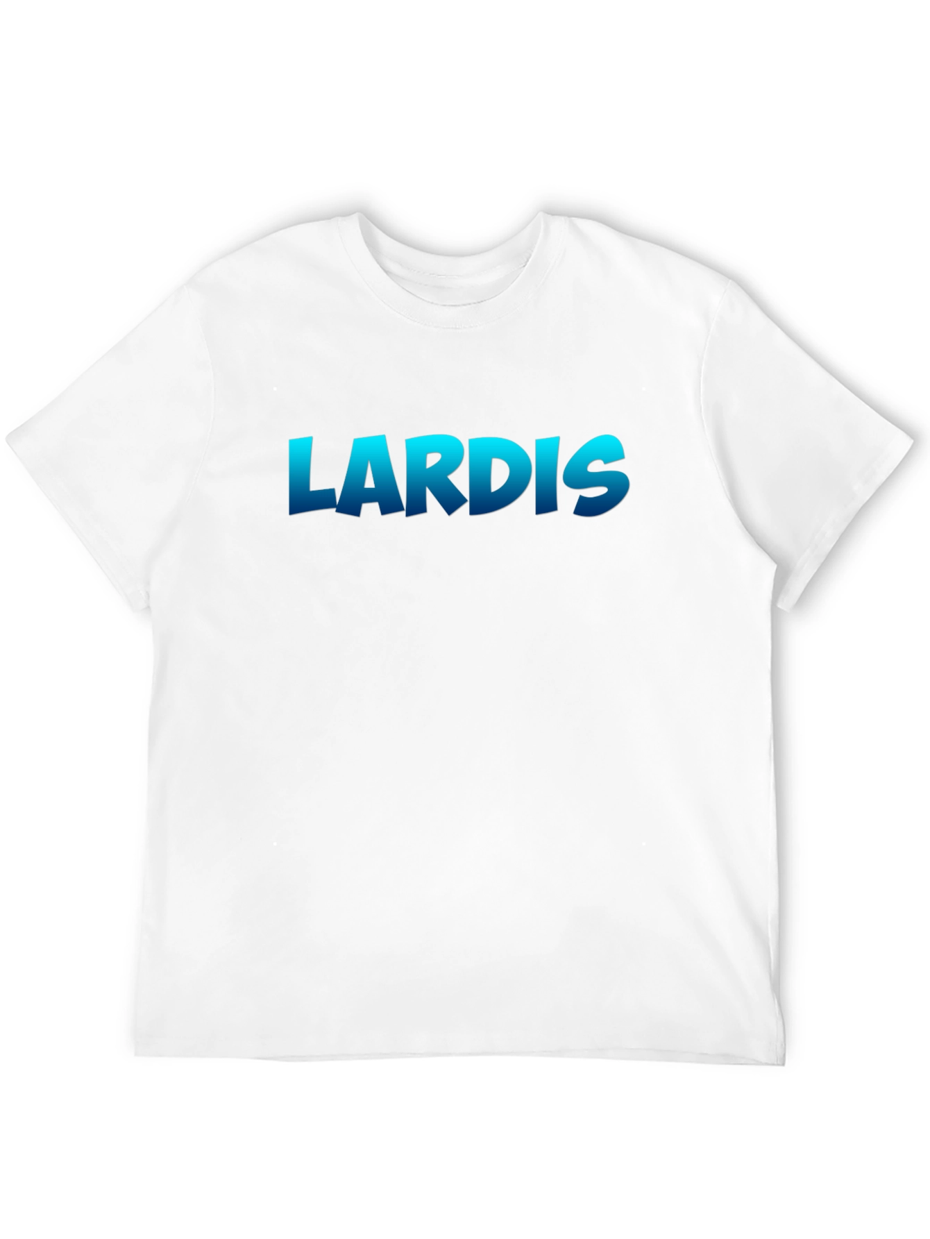LARDIS Graphic T-Shirt - Casual Black Tee