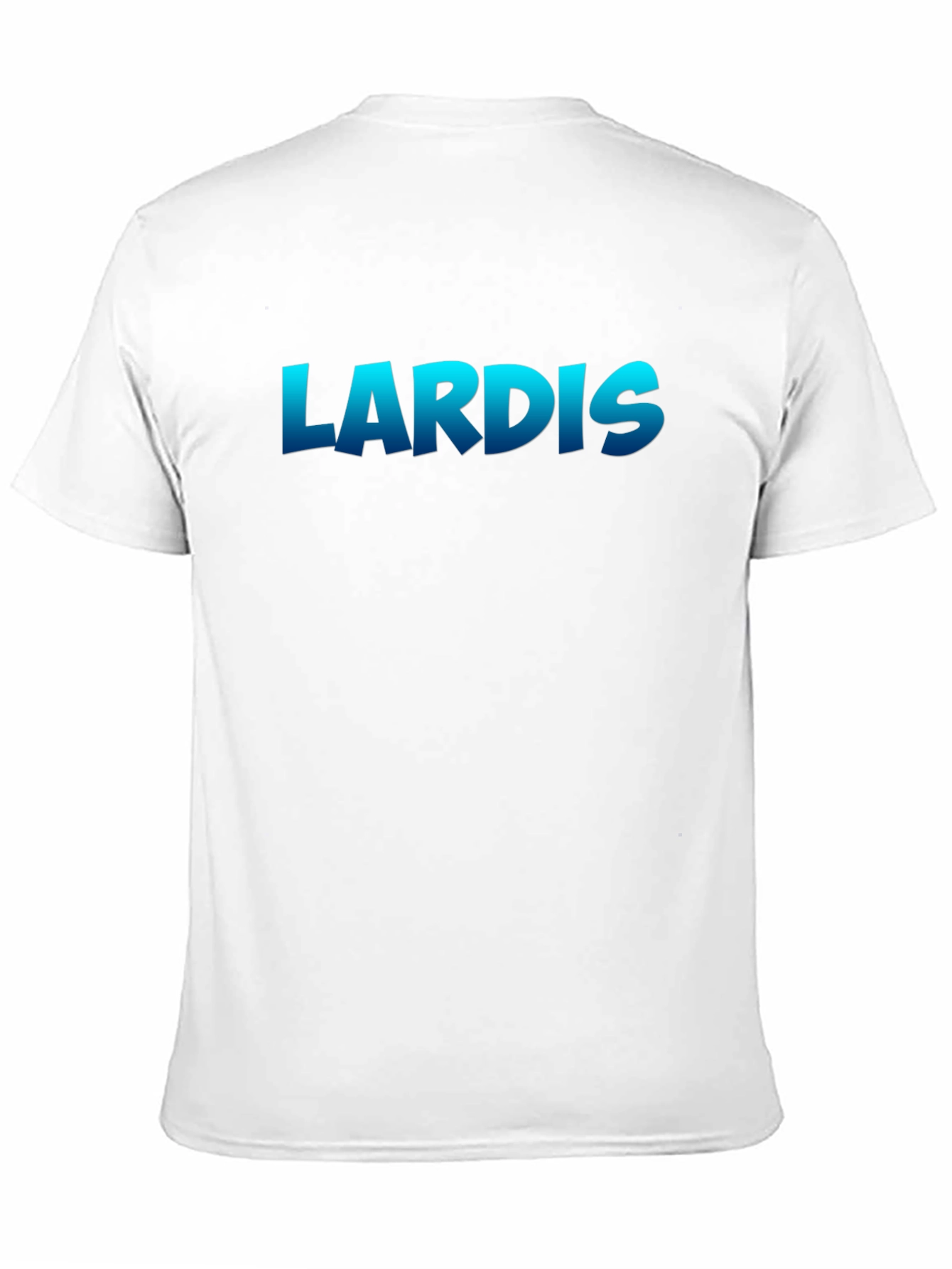 LARDIS Graphic T-Shirt - Casual Black Tee