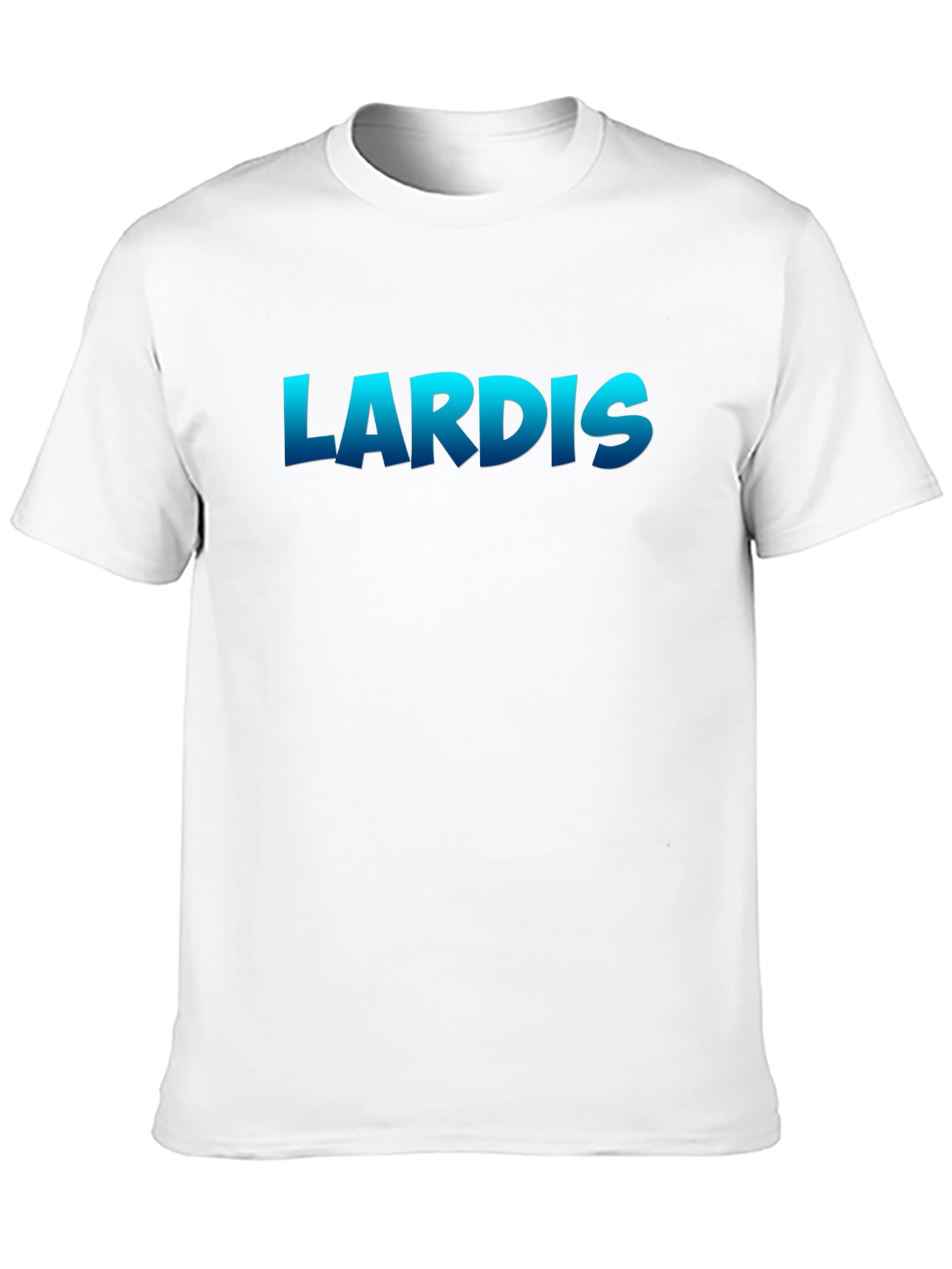 LARDIS Graphic T-Shirt - Casual Black Tee