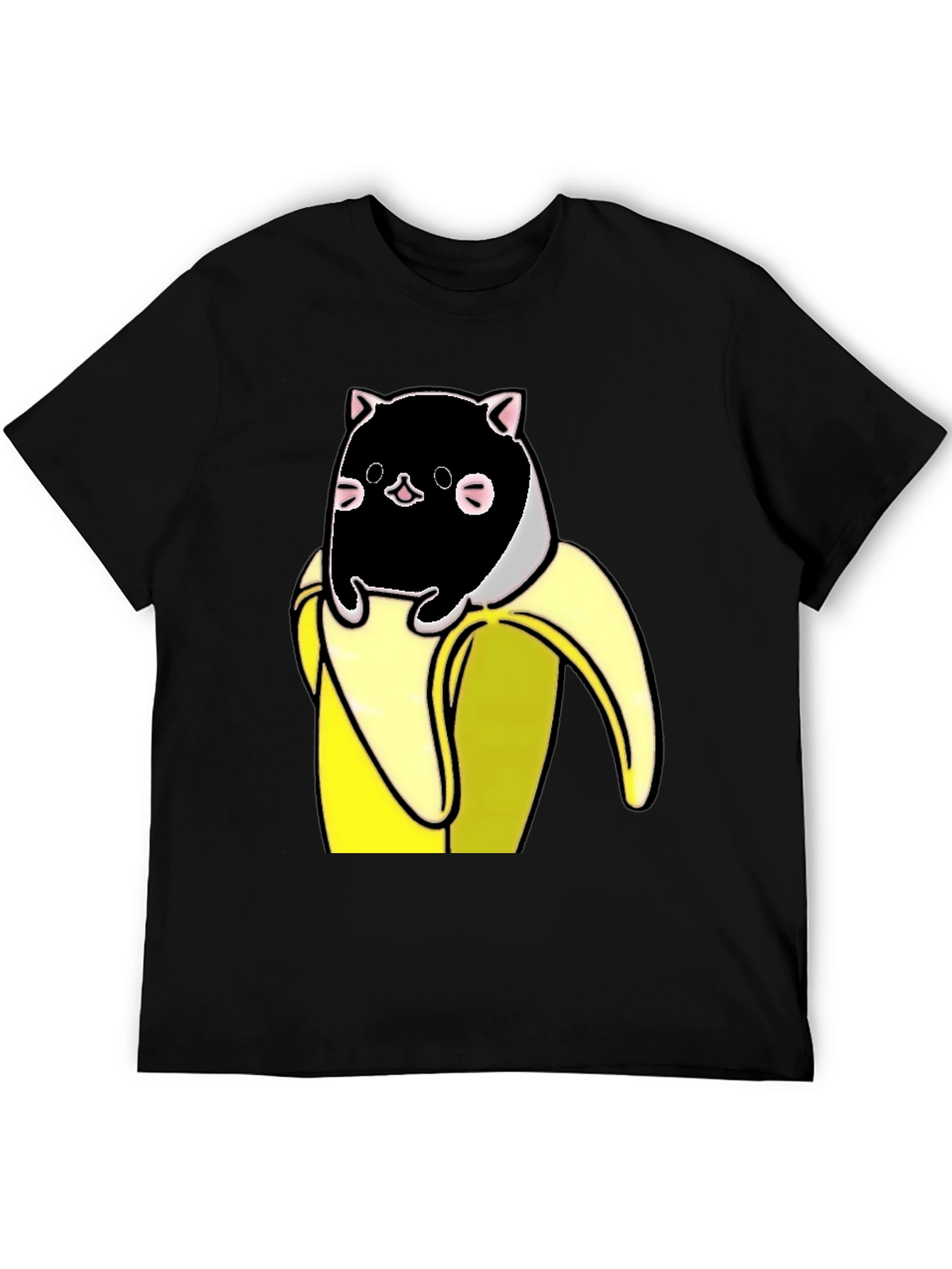 Banana Cat T-Shirt - Whimsical Graphic Tee