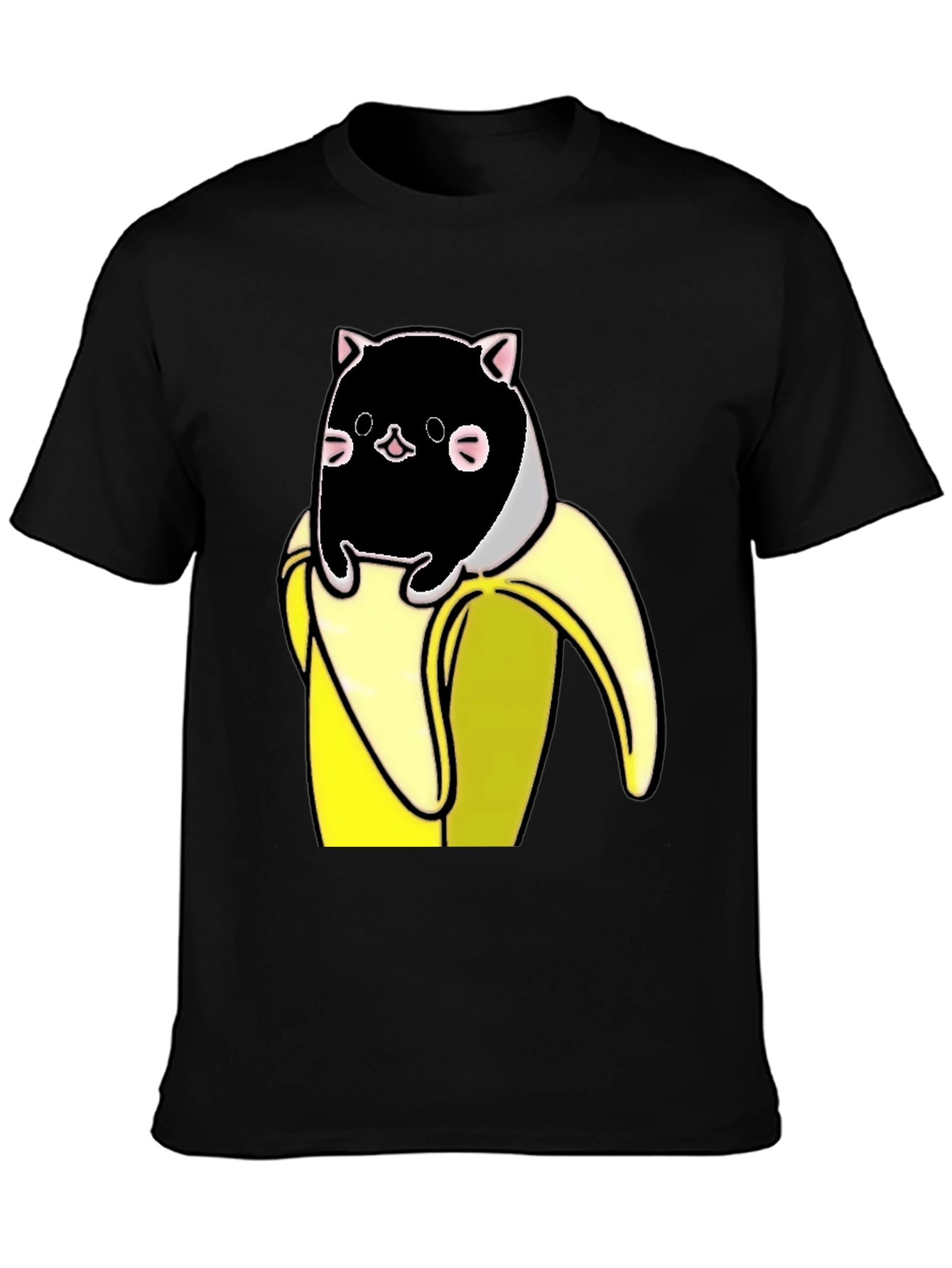 Banana Cat T-Shirt - Whimsical Graphic Tee