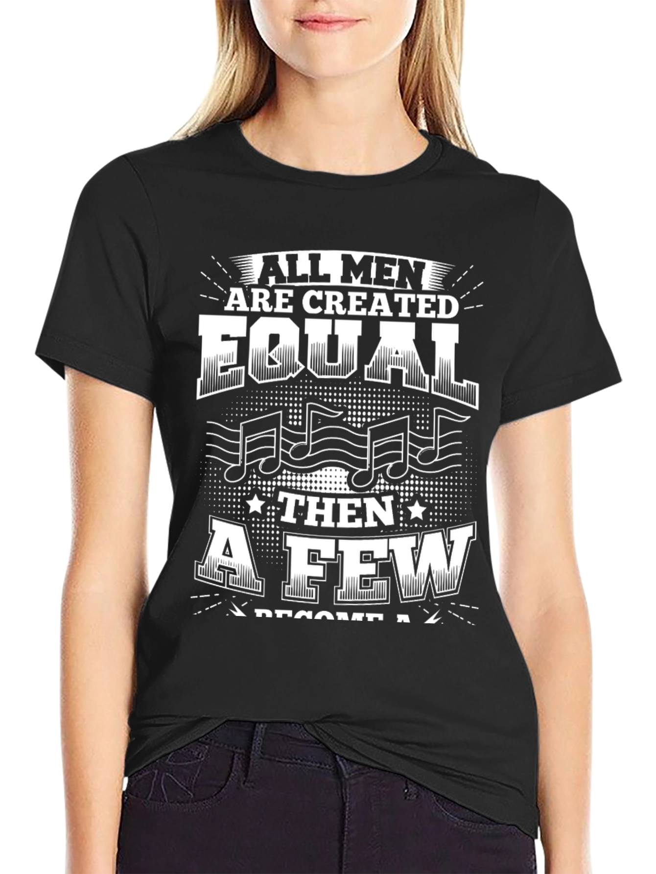 All Men are Created Equal Music T-Shirt