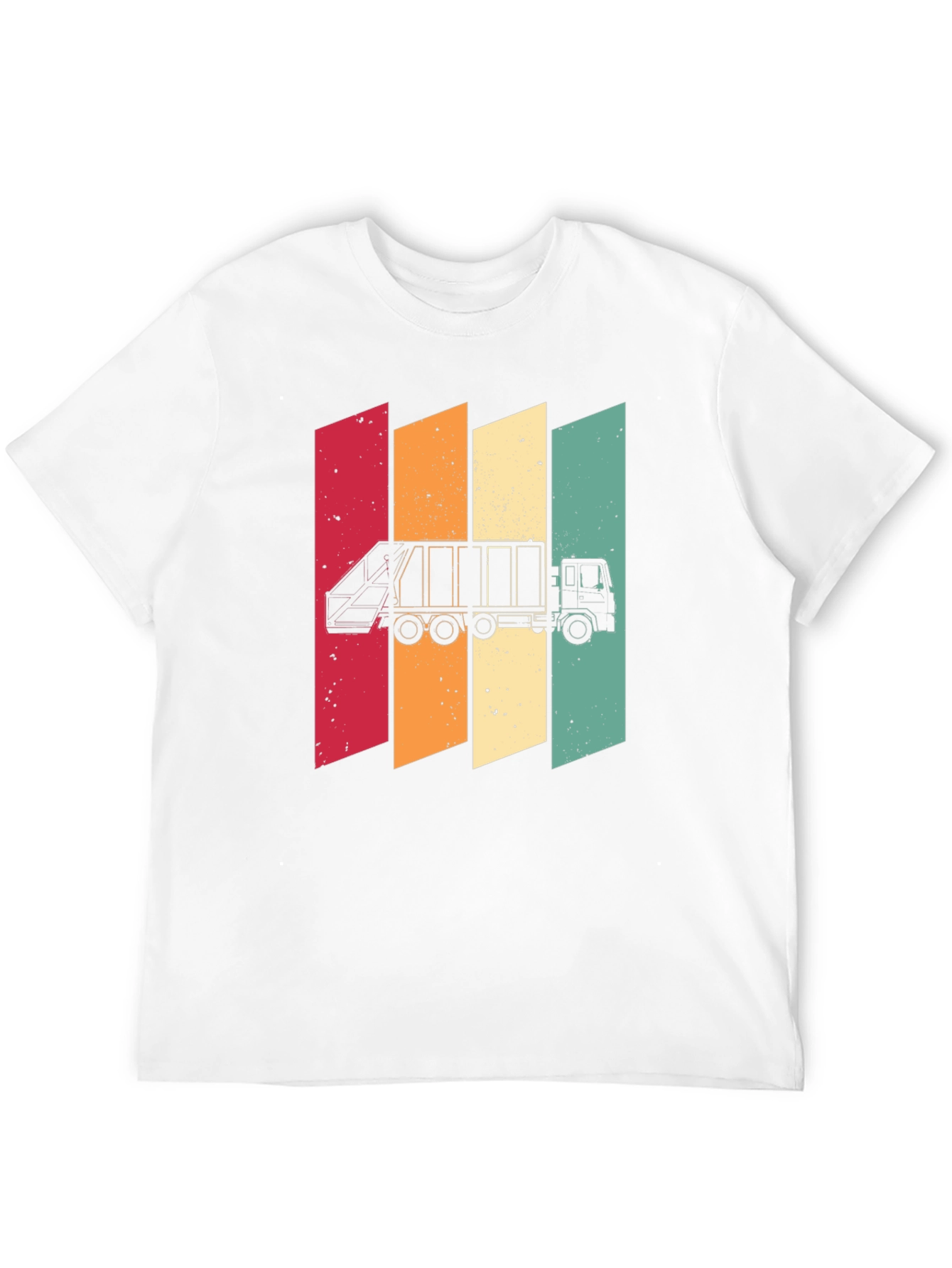 Retro Style Garbage Truck T-Shirt