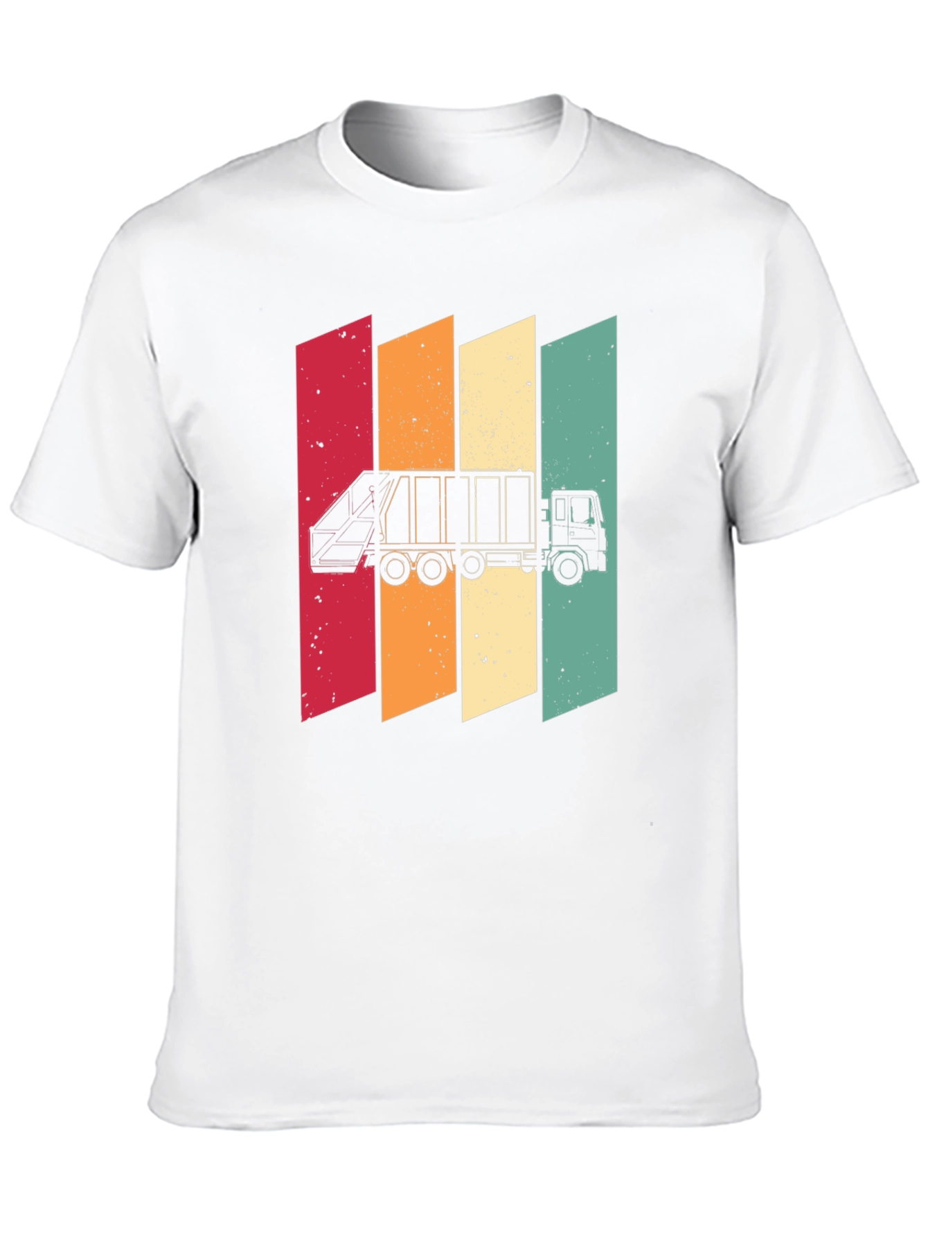 Retro Style Garbage Truck T-Shirt