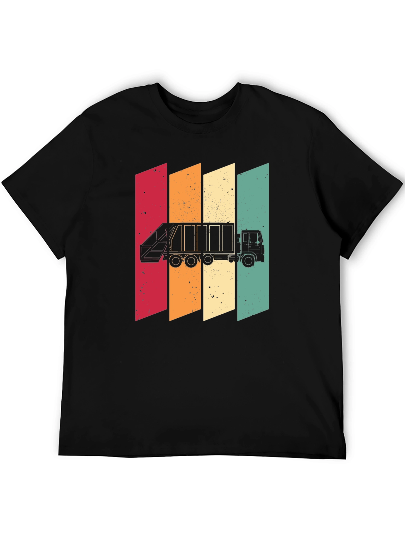 Retro Style Garbage Truck T-Shirt