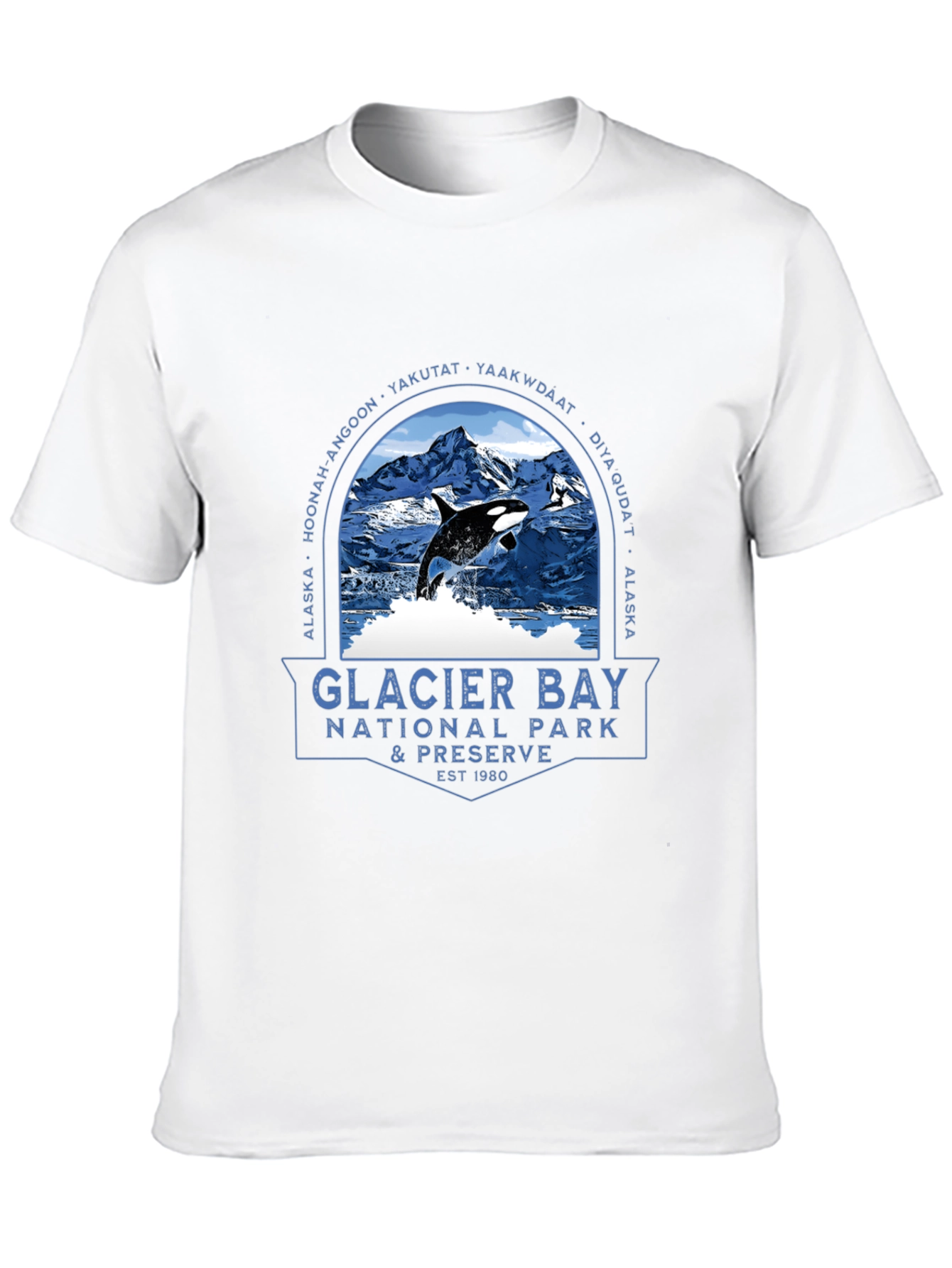 Glacier Bay National Park Orca T-Shirt
