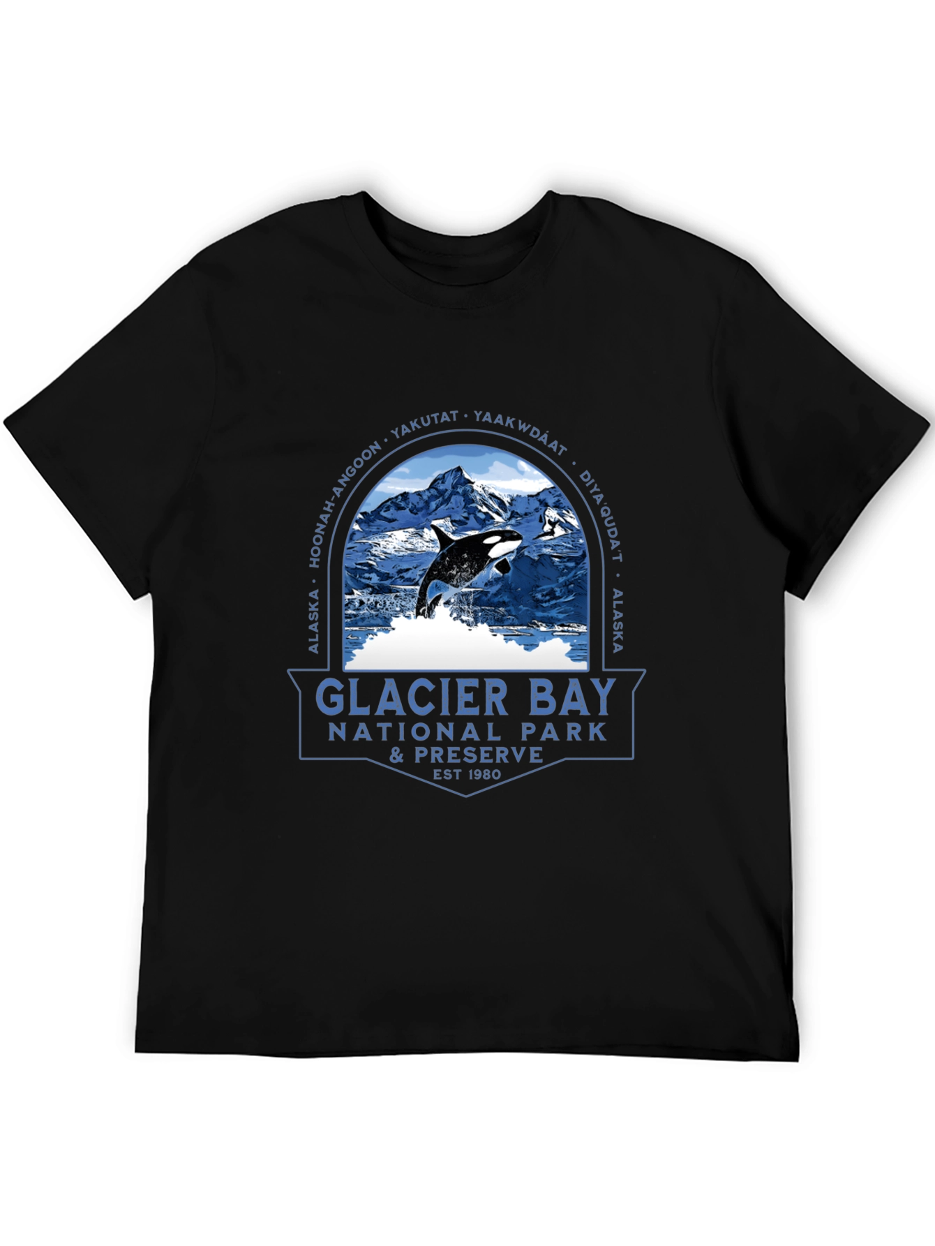 Glacier Bay National Park Orca T-Shirt