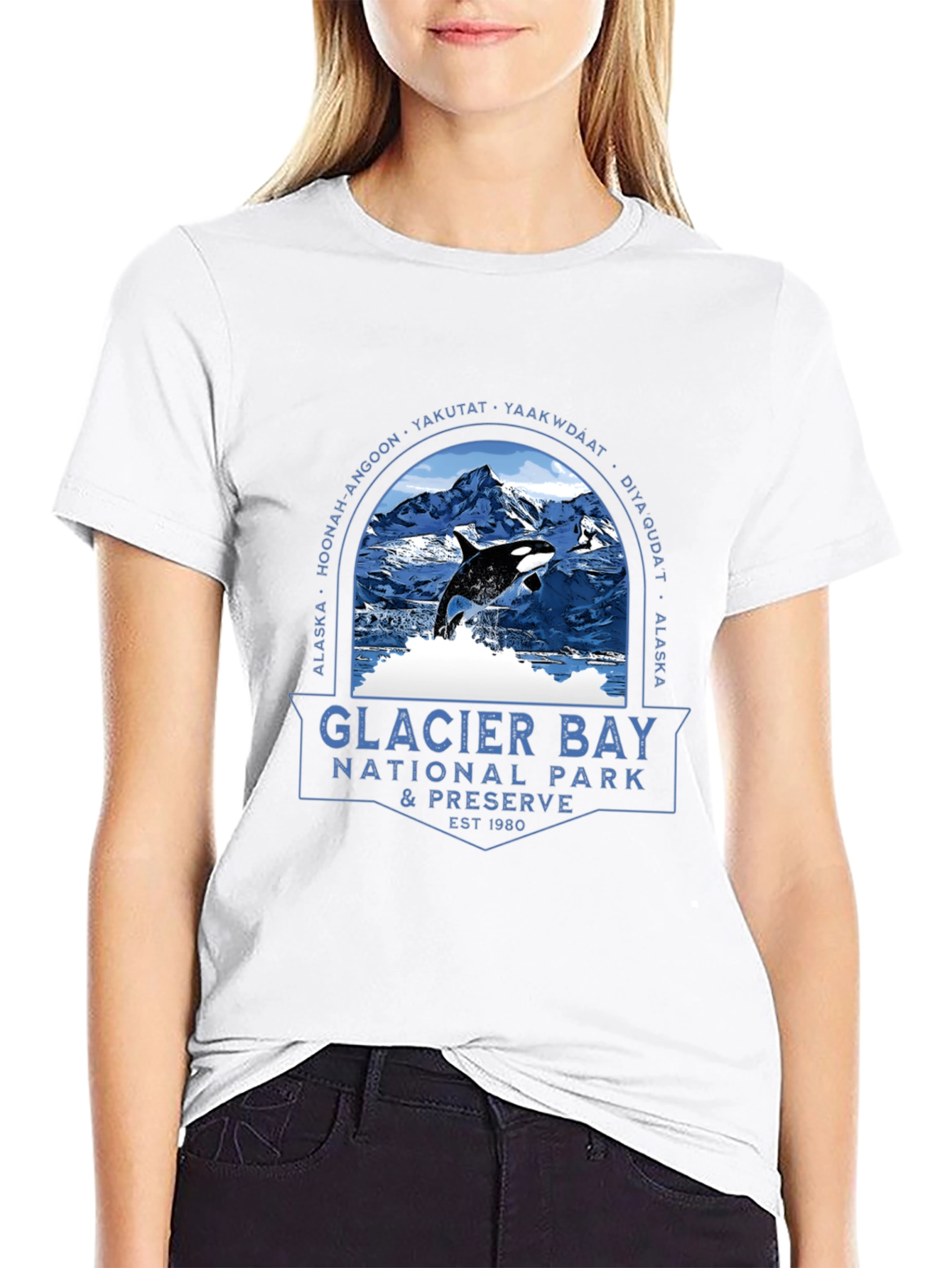 Glacier Bay National Park Orca T-Shirt