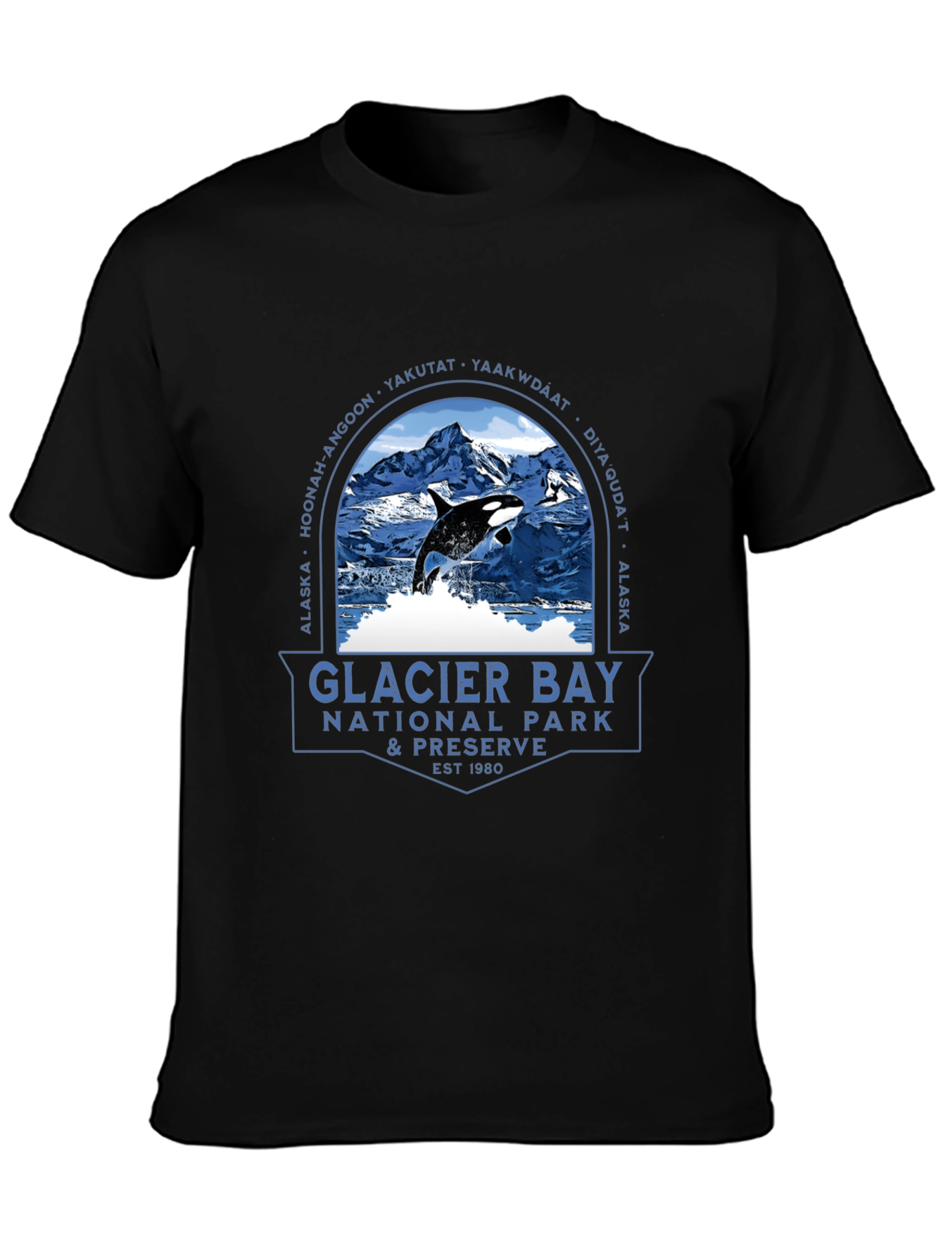 Glacier Bay National Park Orca T-Shirt