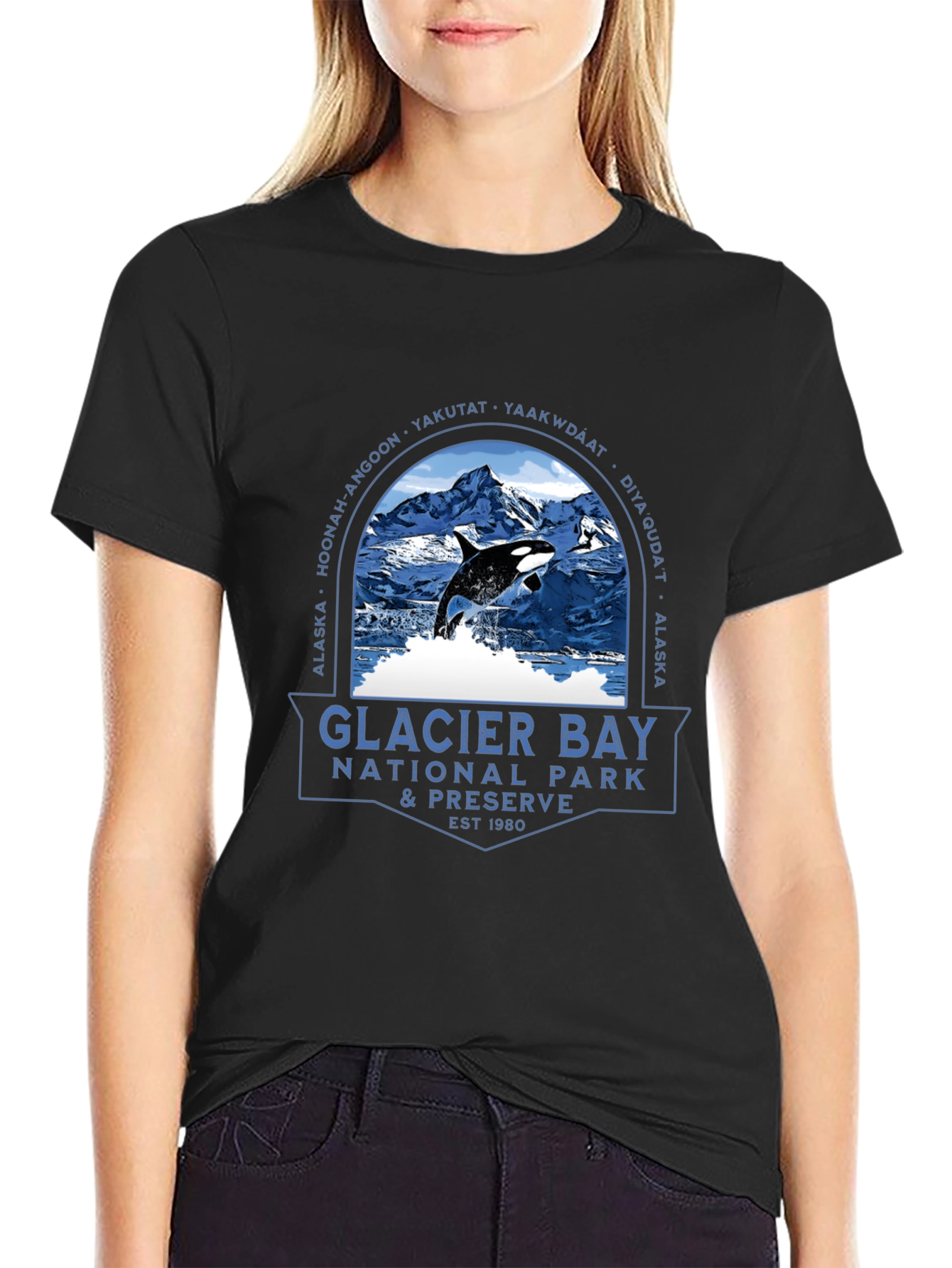 Glacier Bay National Park Orca T-Shirt