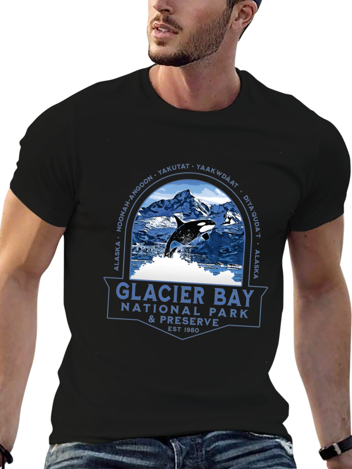 Glacier Bay National Park Orca T-Shirt