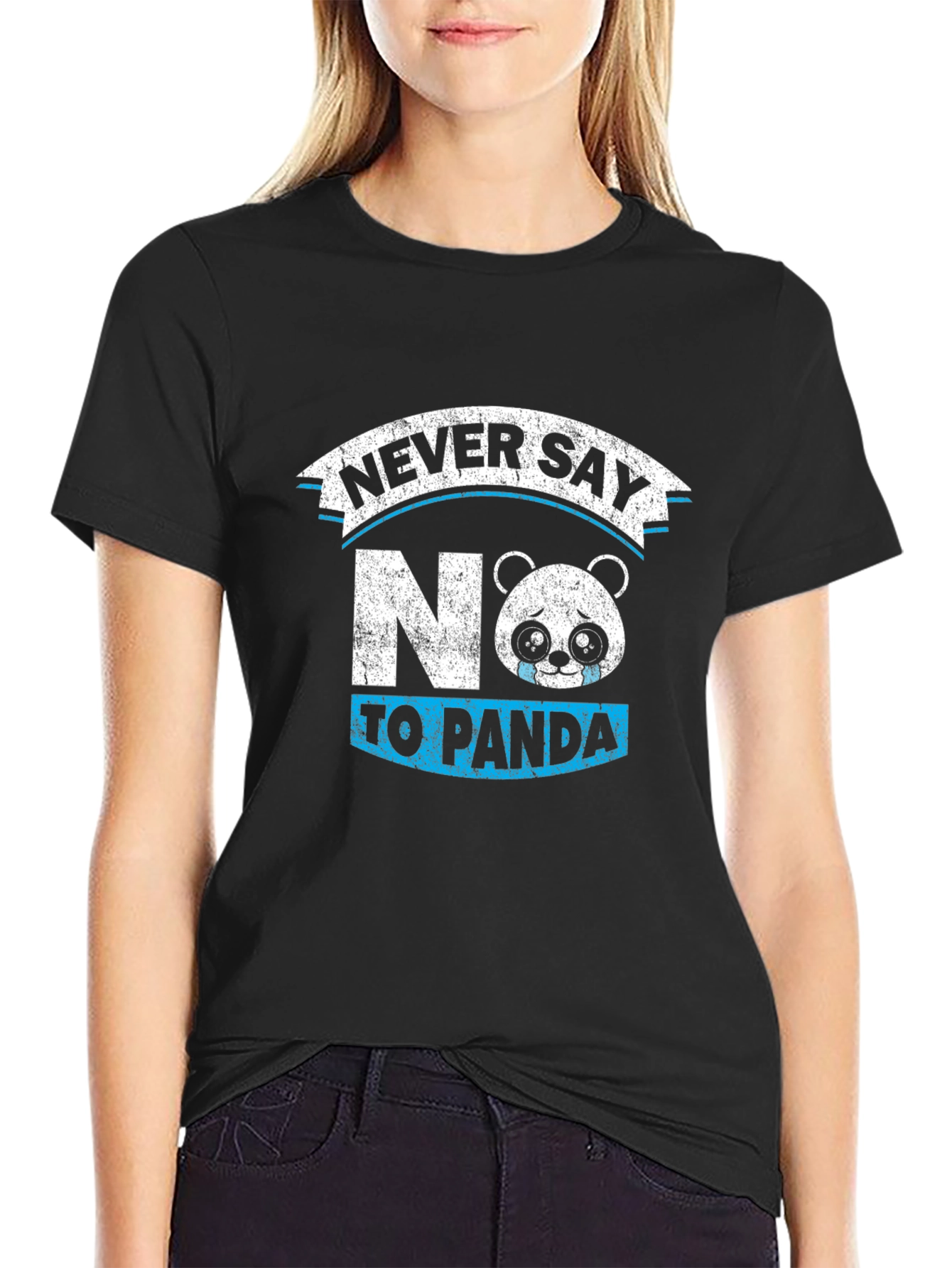 Never Say No to Panda Graphic Tee