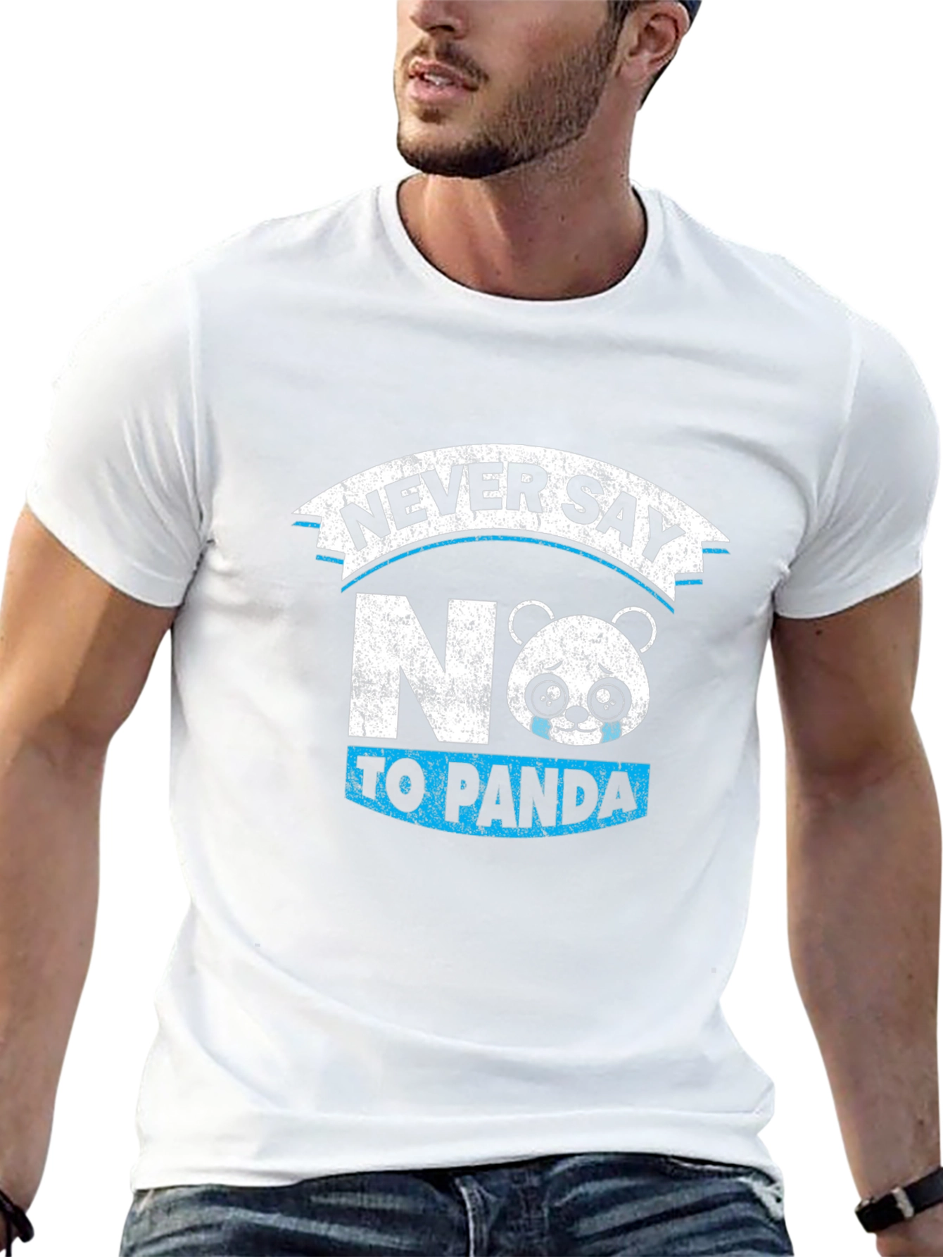 Never Say No to Panda Graphic Tee