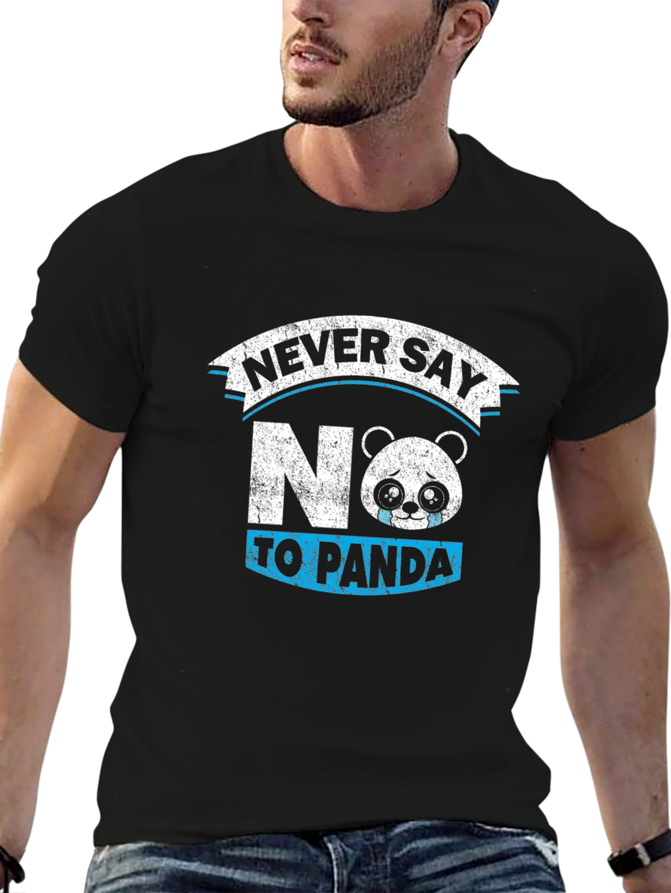 Never Say No to Panda Graphic Tee