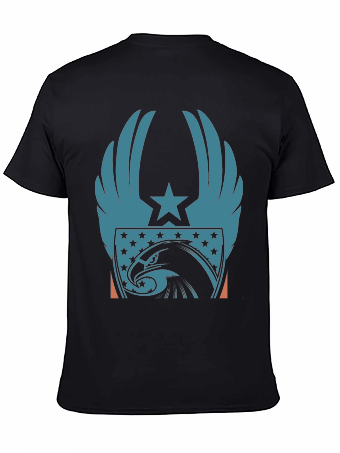 Patriotic Eagle Wing Star Graphic Tee