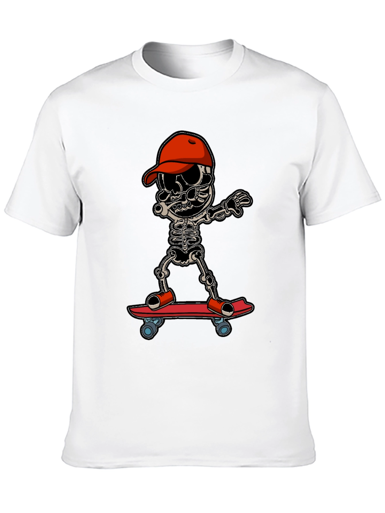 Skateboarding Skeleton T-Shirt